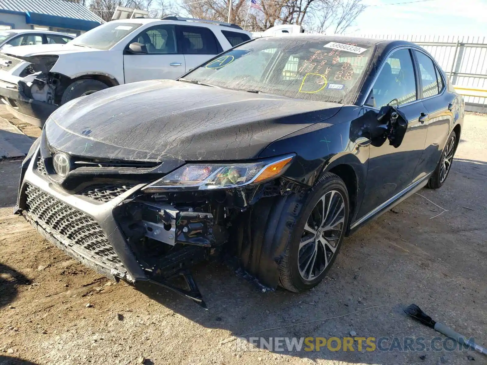 2 Photograph of a damaged car 4T1G11AK3LU946653 TOYOTA CAMRY 2020