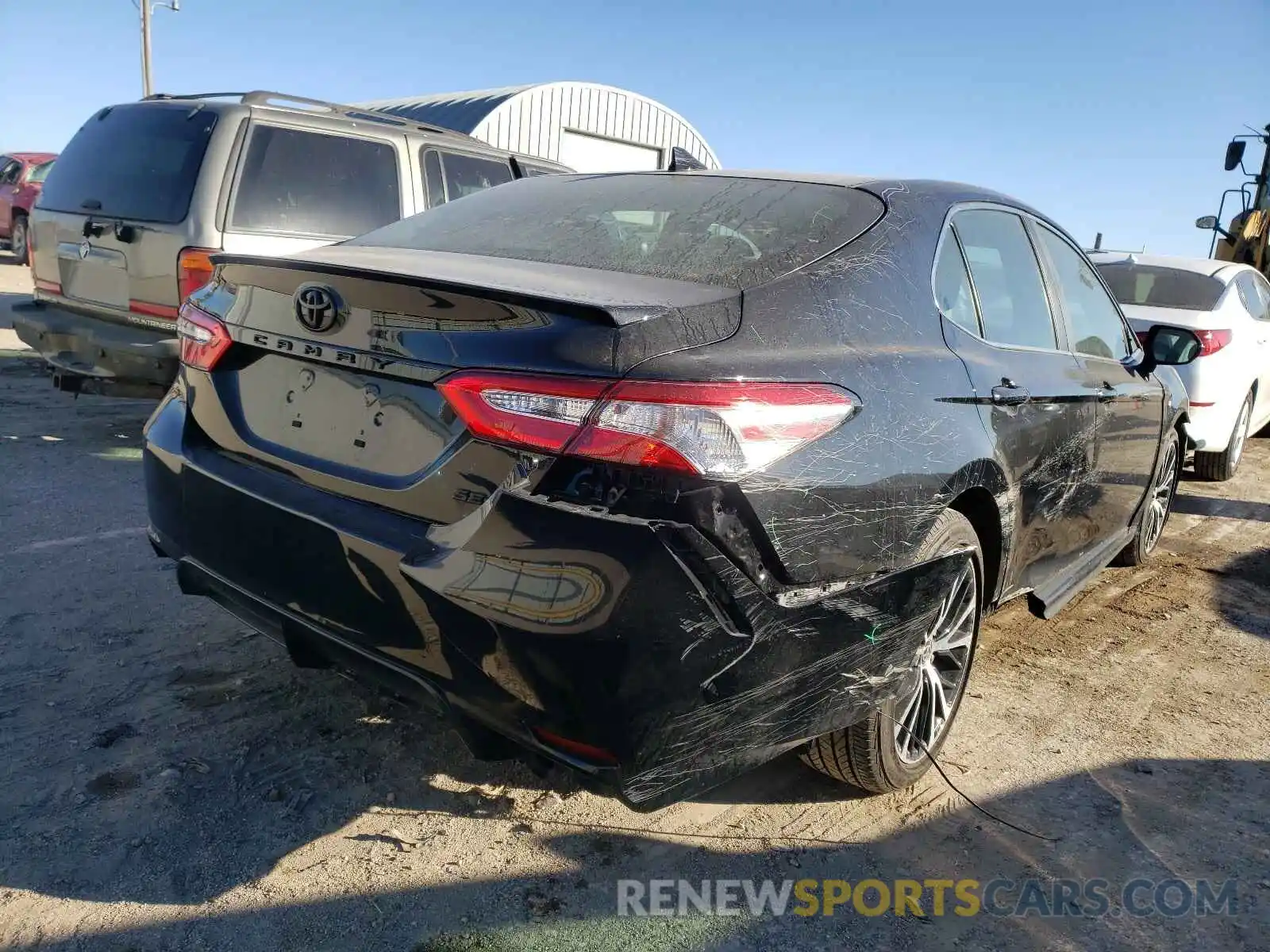 4 Photograph of a damaged car 4T1G11AK3LU946653 TOYOTA CAMRY 2020