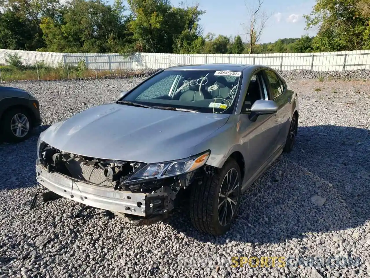 2 Photograph of a damaged car 4T1G11AK3LU948919 TOYOTA CAMRY 2020