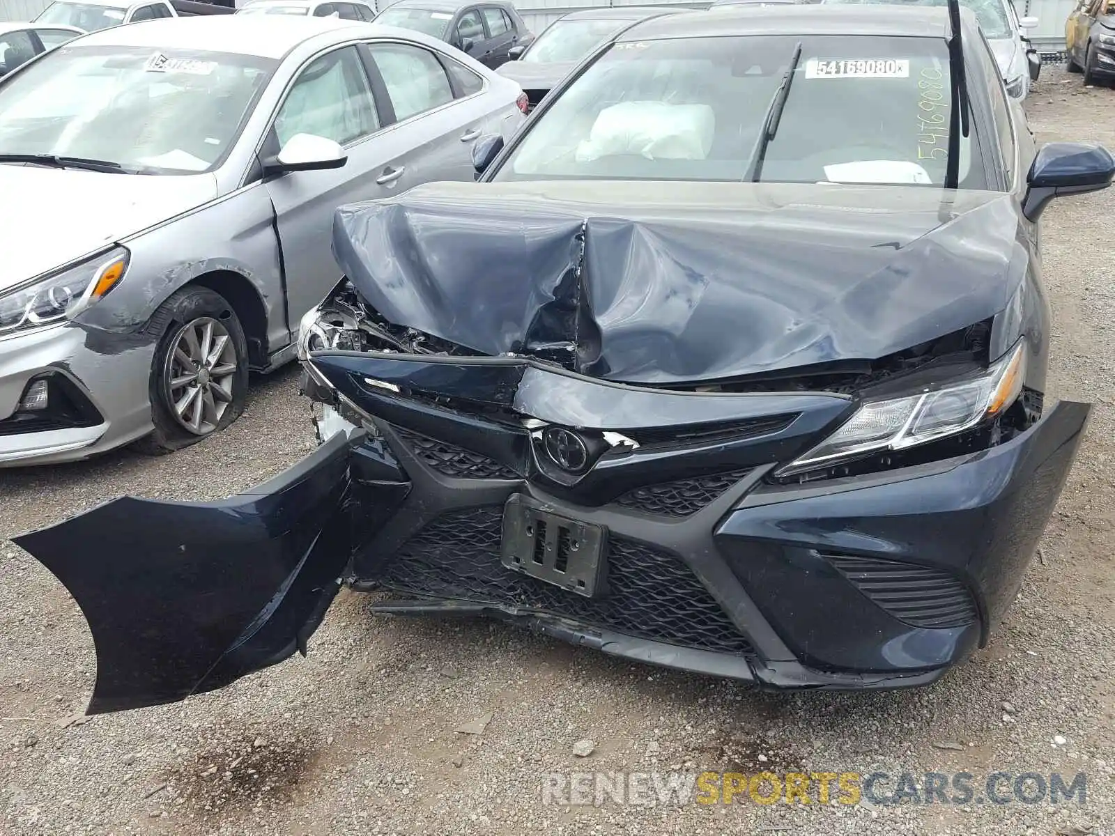 9 Photograph of a damaged car 4T1G11AK3LU949830 TOYOTA CAMRY 2020