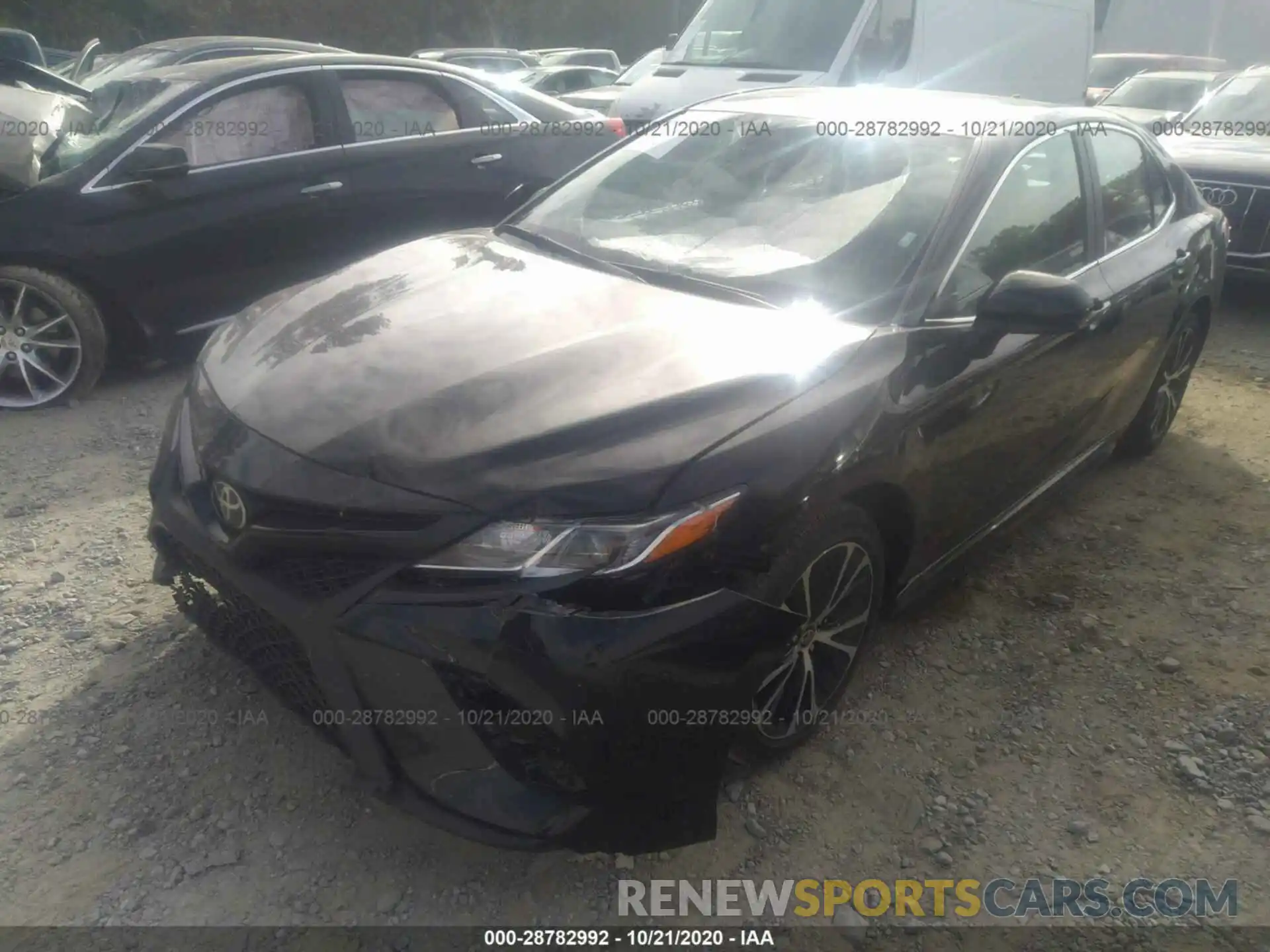 2 Photograph of a damaged car 4T1G11AK3LU951075 TOYOTA CAMRY 2020