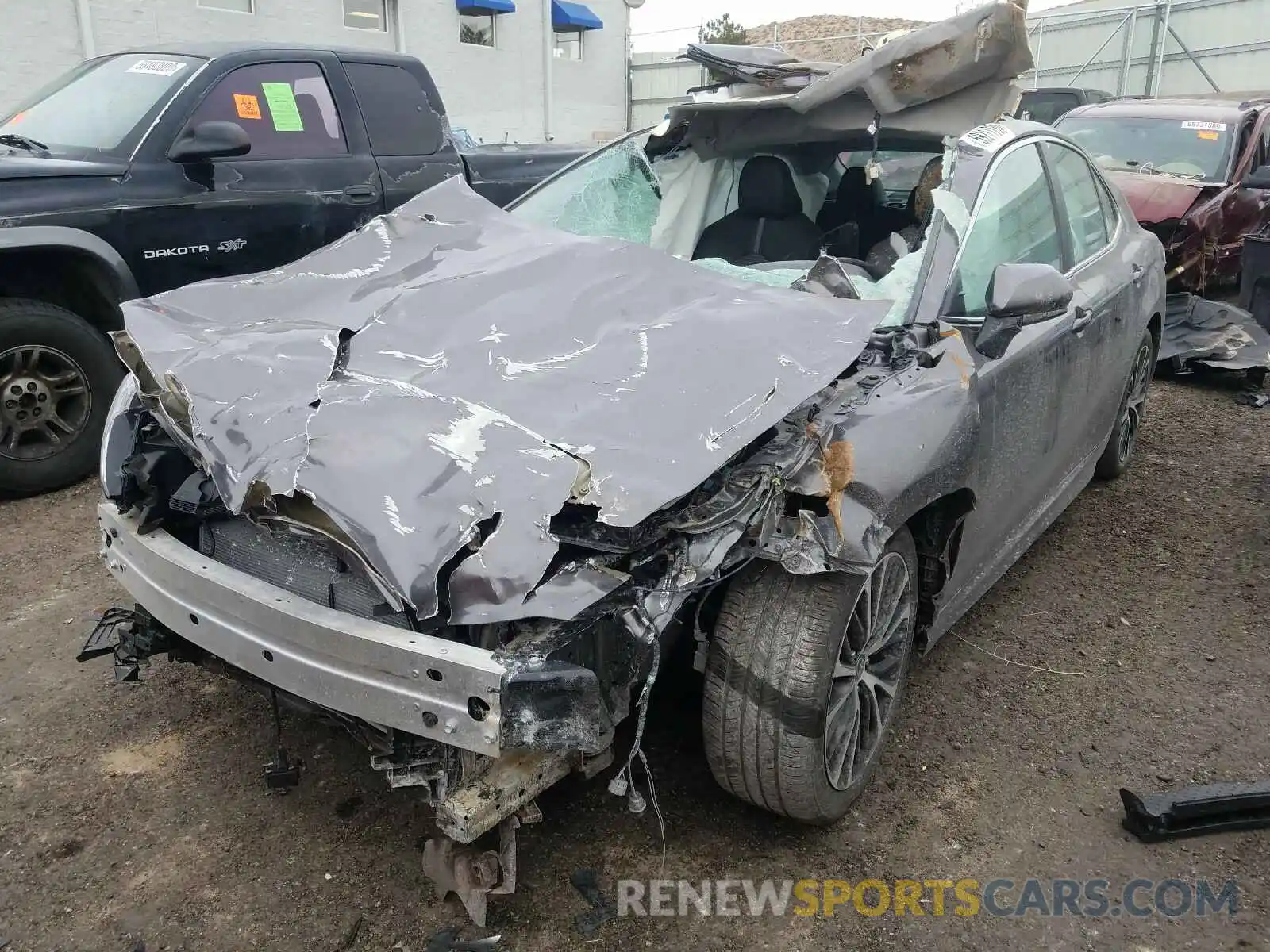 2 Photograph of a damaged car 4T1G11AK3LU963503 TOYOTA CAMRY 2020