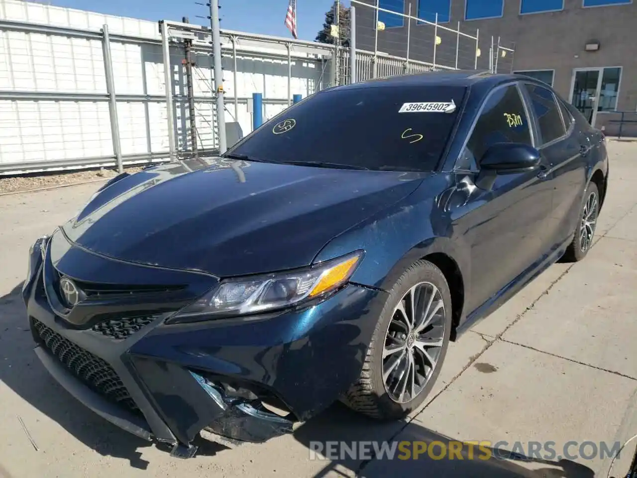 2 Photograph of a damaged car 4T1G11AK3LU963923 TOYOTA CAMRY 2020