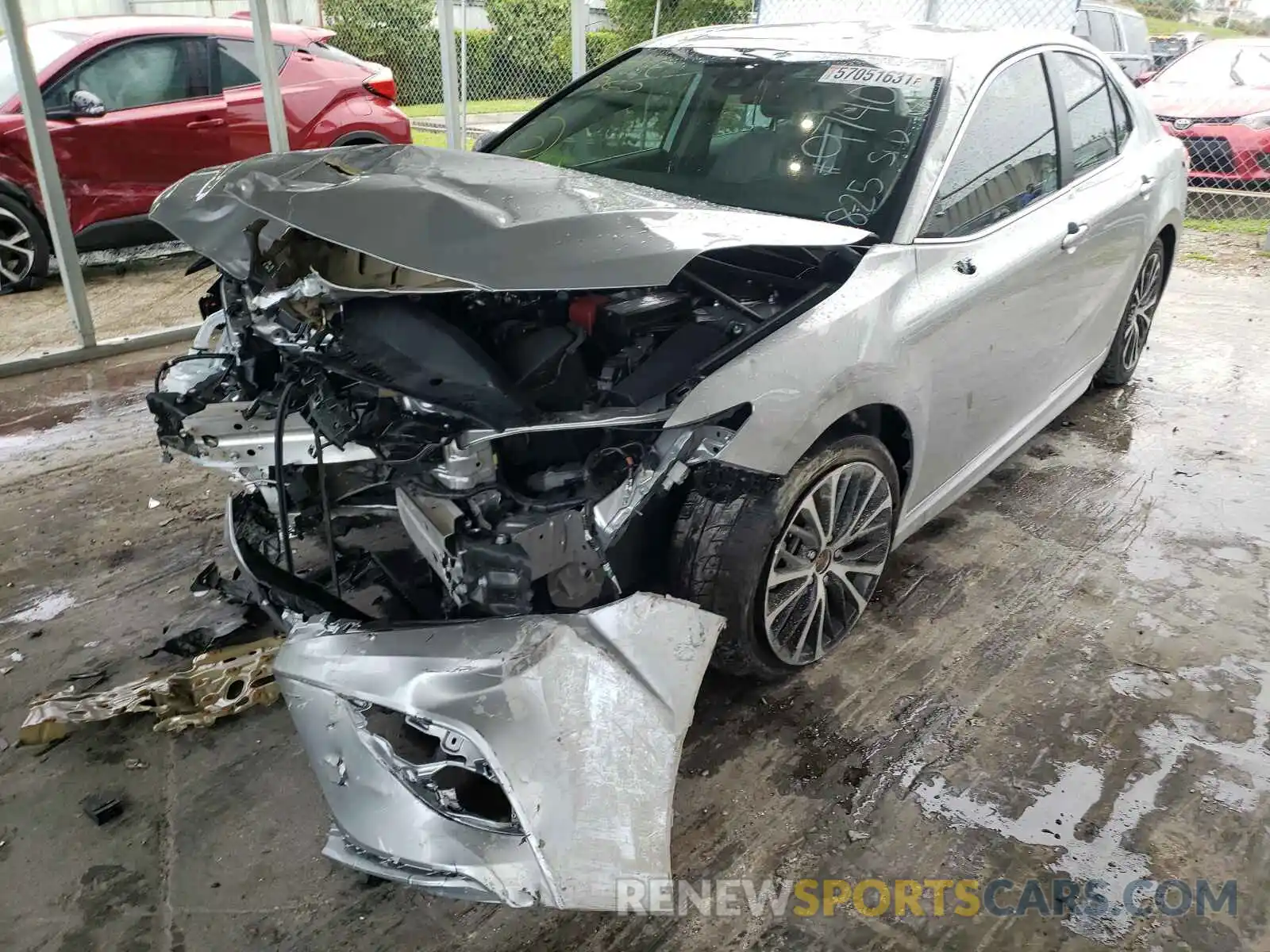 2 Photograph of a damaged car 4T1G11AK3LU969740 TOYOTA CAMRY 2020