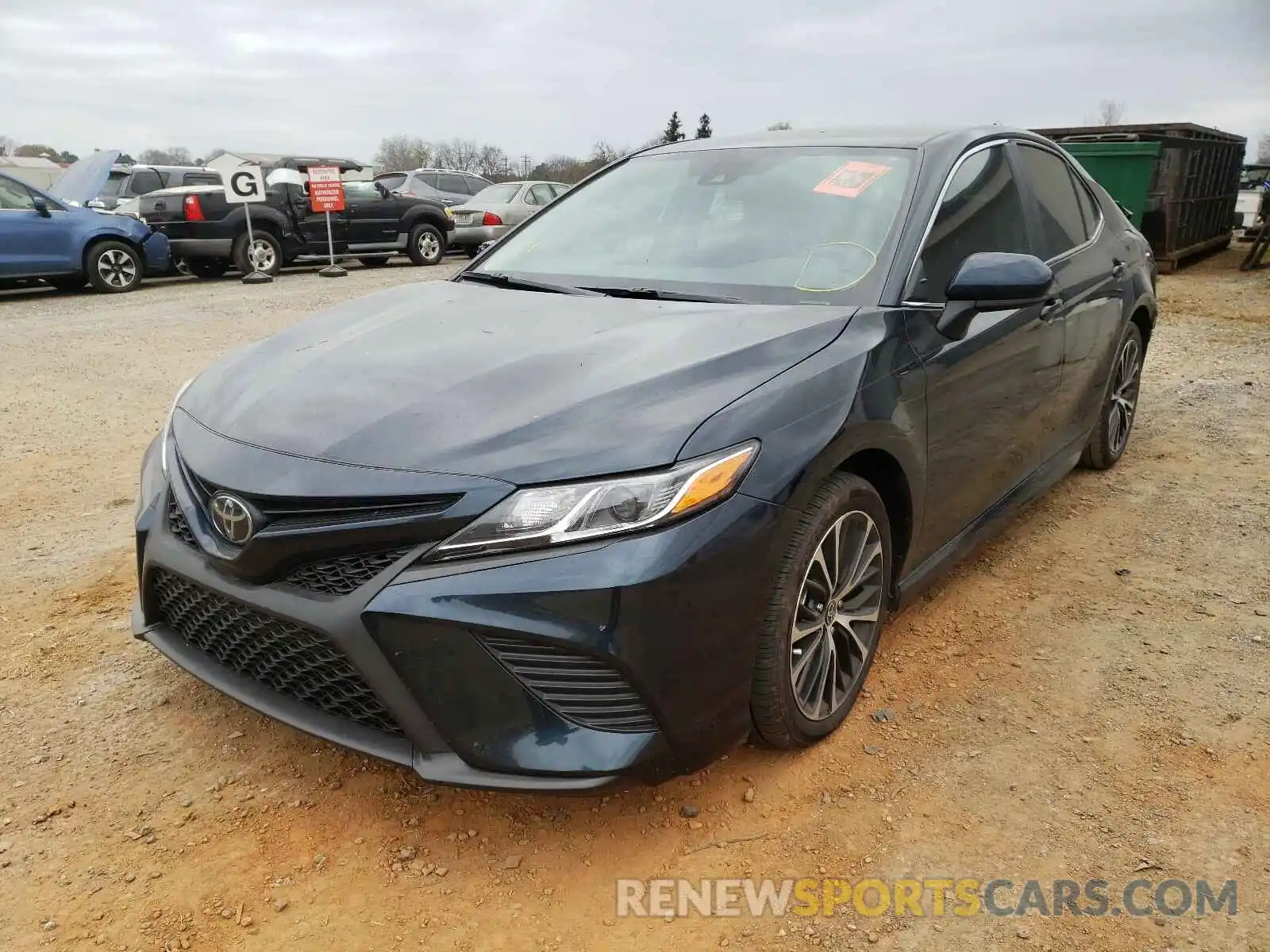 2 Photograph of a damaged car 4T1G11AK3LU971472 TOYOTA CAMRY 2020