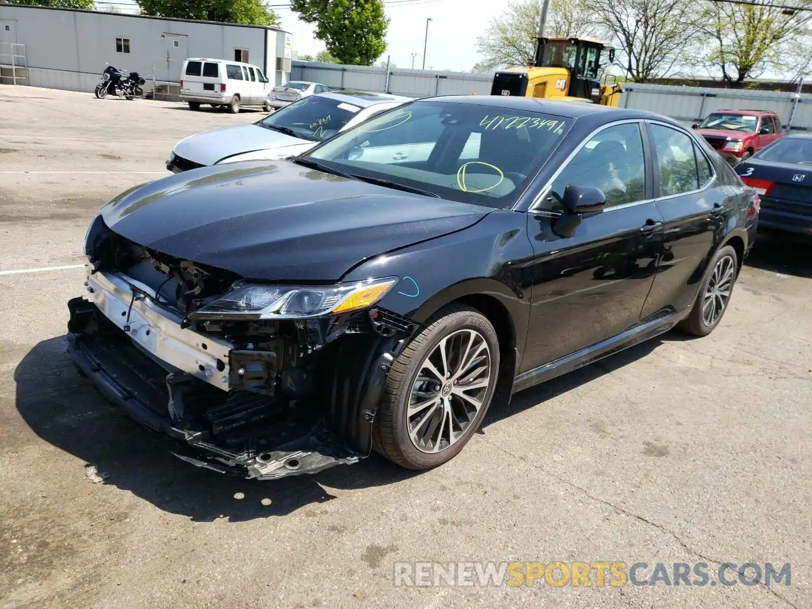 2 Photograph of a damaged car 4T1G11AK3LU972847 TOYOTA CAMRY 2020