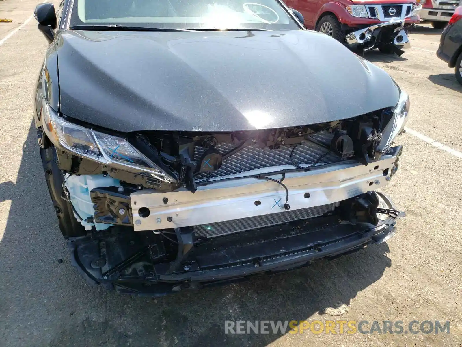 9 Photograph of a damaged car 4T1G11AK3LU972847 TOYOTA CAMRY 2020