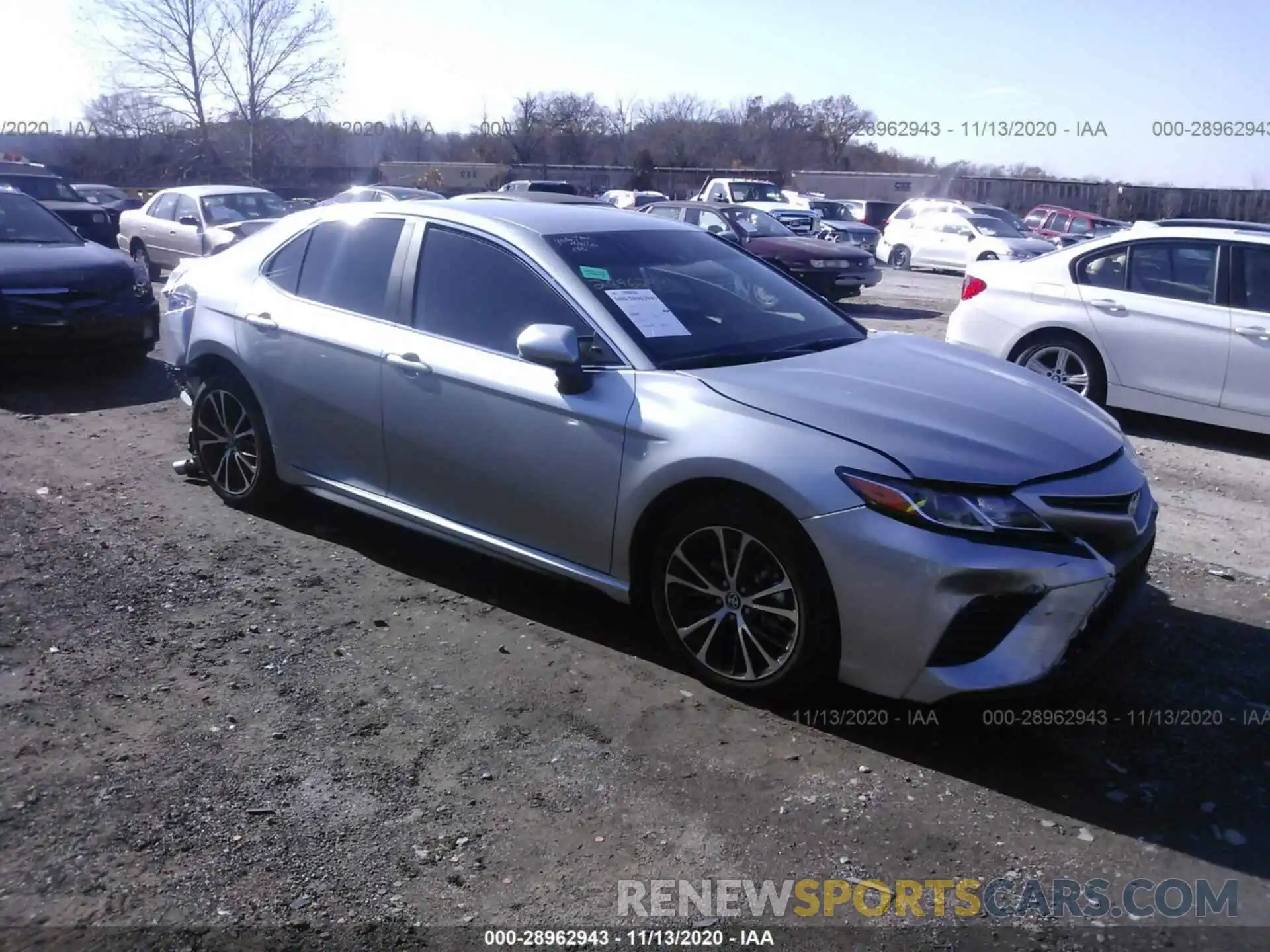 1 Photograph of a damaged car 4T1G11AK3LU973285 TOYOTA CAMRY 2020