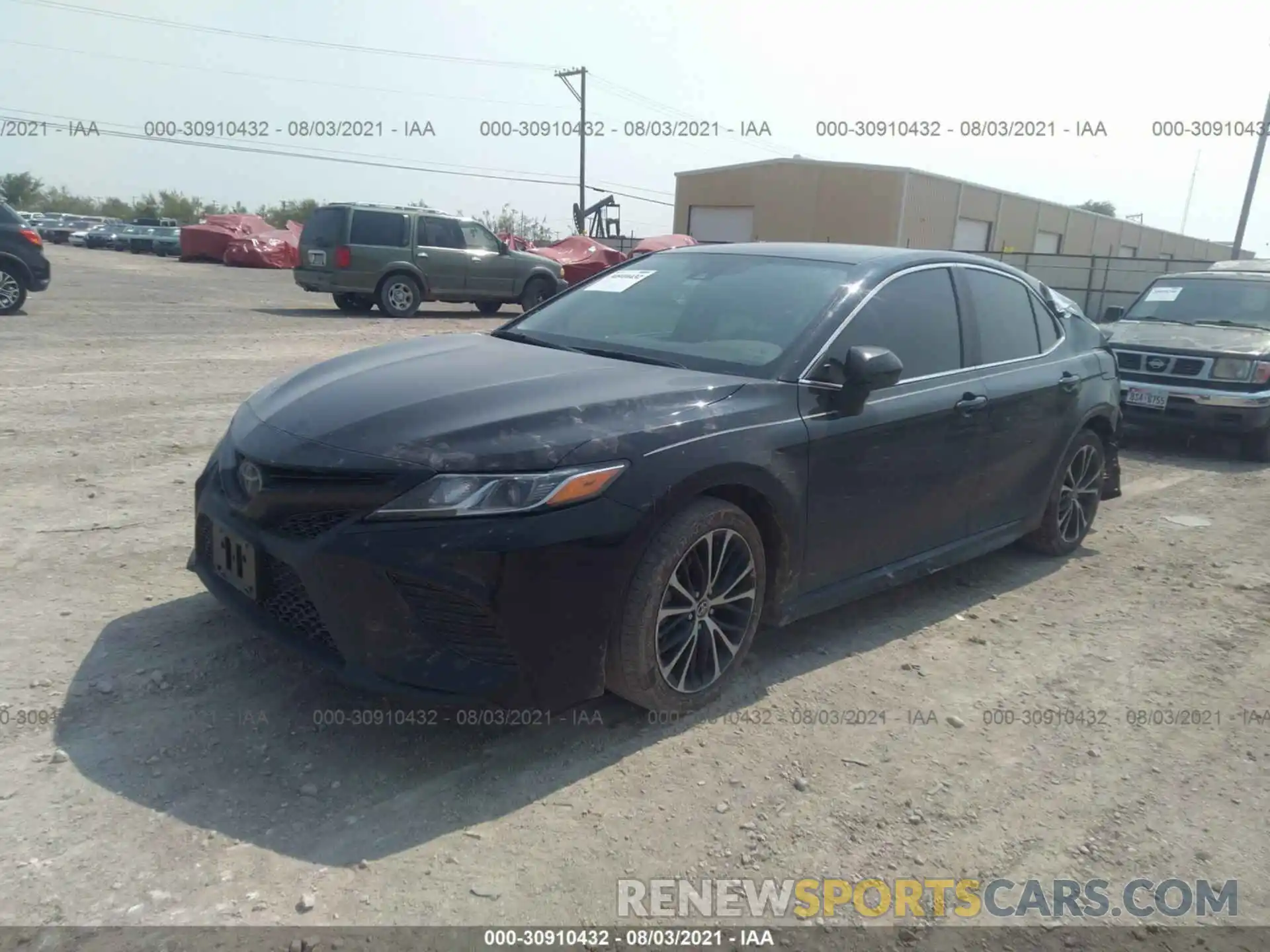 2 Photograph of a damaged car 4T1G11AK3LU977451 TOYOTA CAMRY 2020