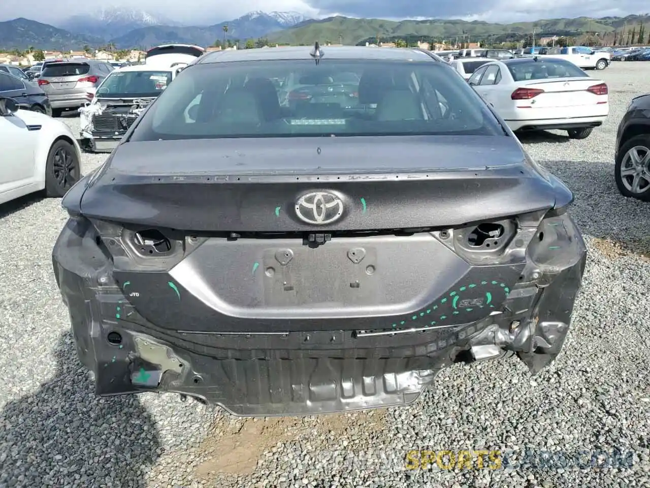 6 Photograph of a damaged car 4T1G11AK3LU977563 TOYOTA CAMRY 2020