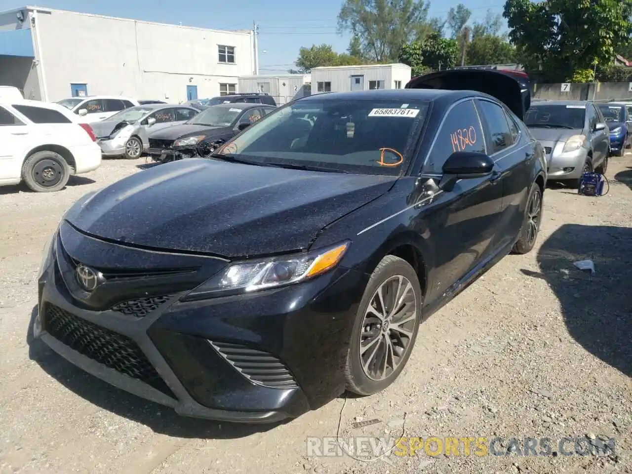 2 Photograph of a damaged car 4T1G11AK3LU980043 TOYOTA CAMRY 2020