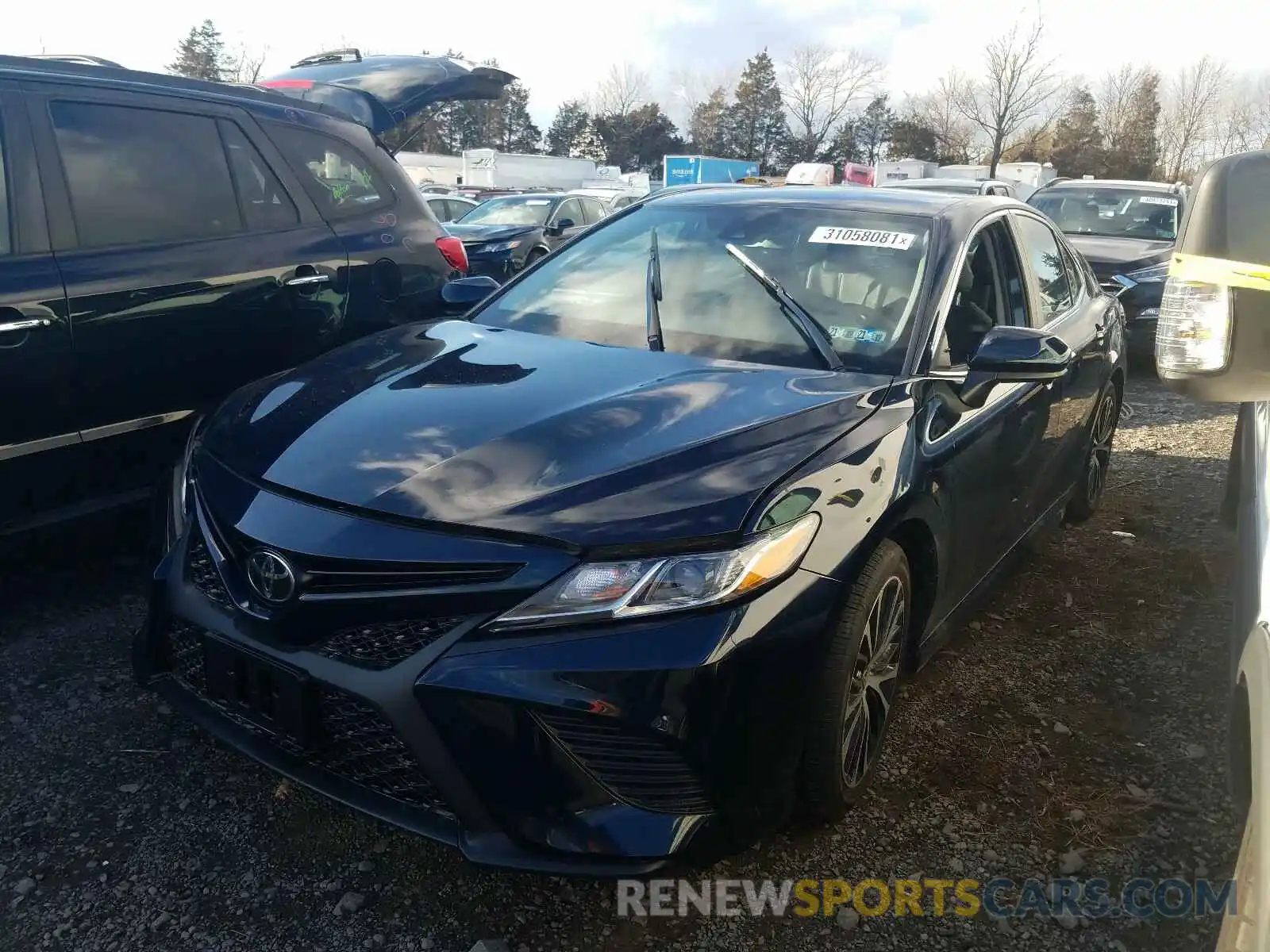 2 Photograph of a damaged car 4T1G11AK3LU990152 TOYOTA CAMRY 2020