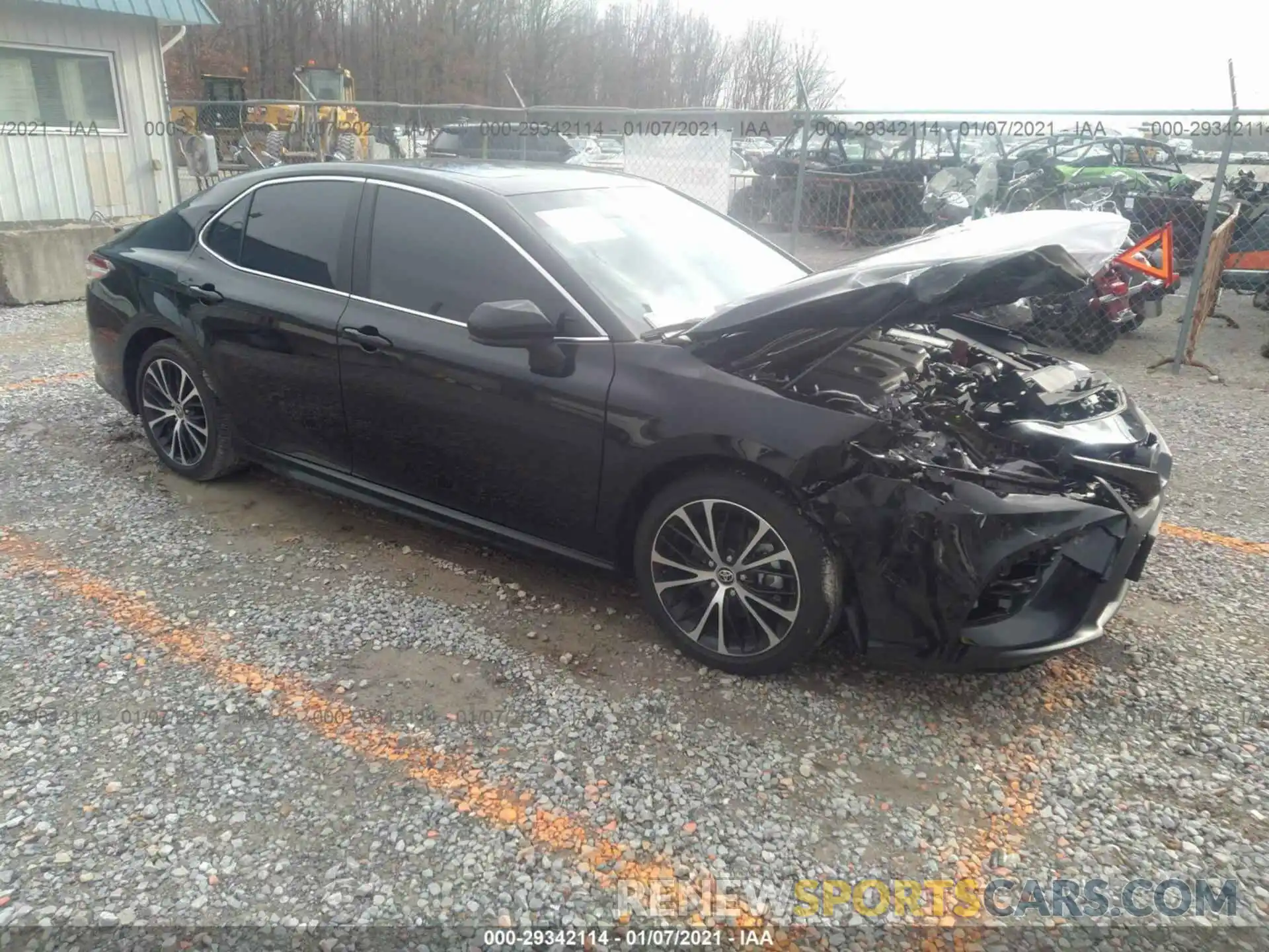 1 Photograph of a damaged car 4T1G11AK3LU991317 TOYOTA CAMRY 2020