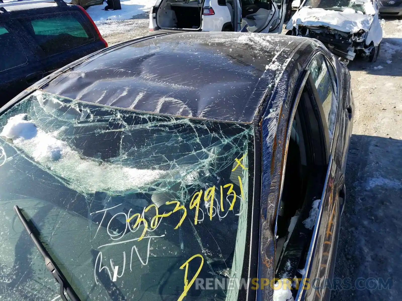 9 Photograph of a damaged car 4T1G11AK4LU305768 TOYOTA CAMRY 2020