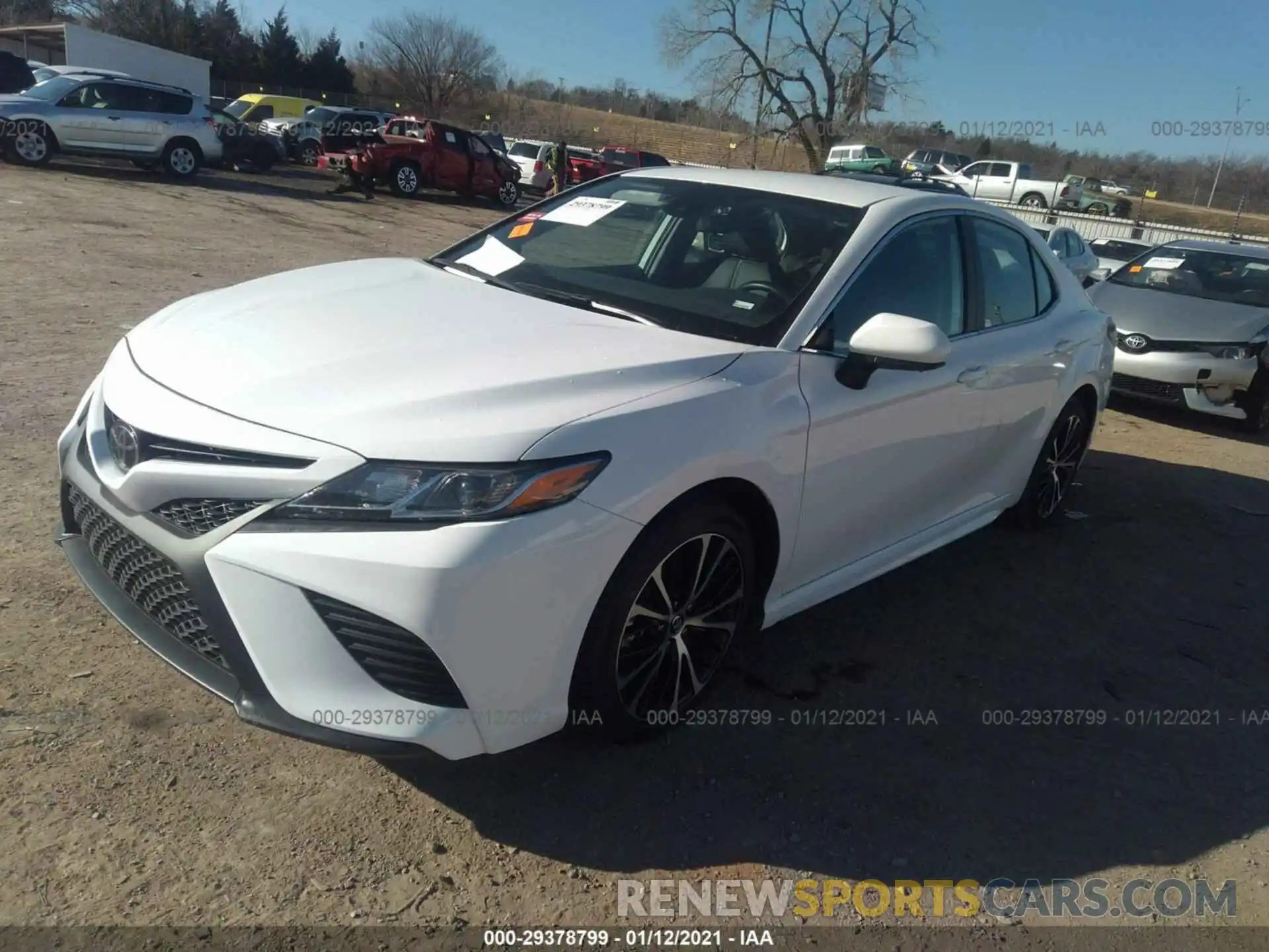 2 Photograph of a damaged car 4T1G11AK4LU305852 TOYOTA CAMRY 2020