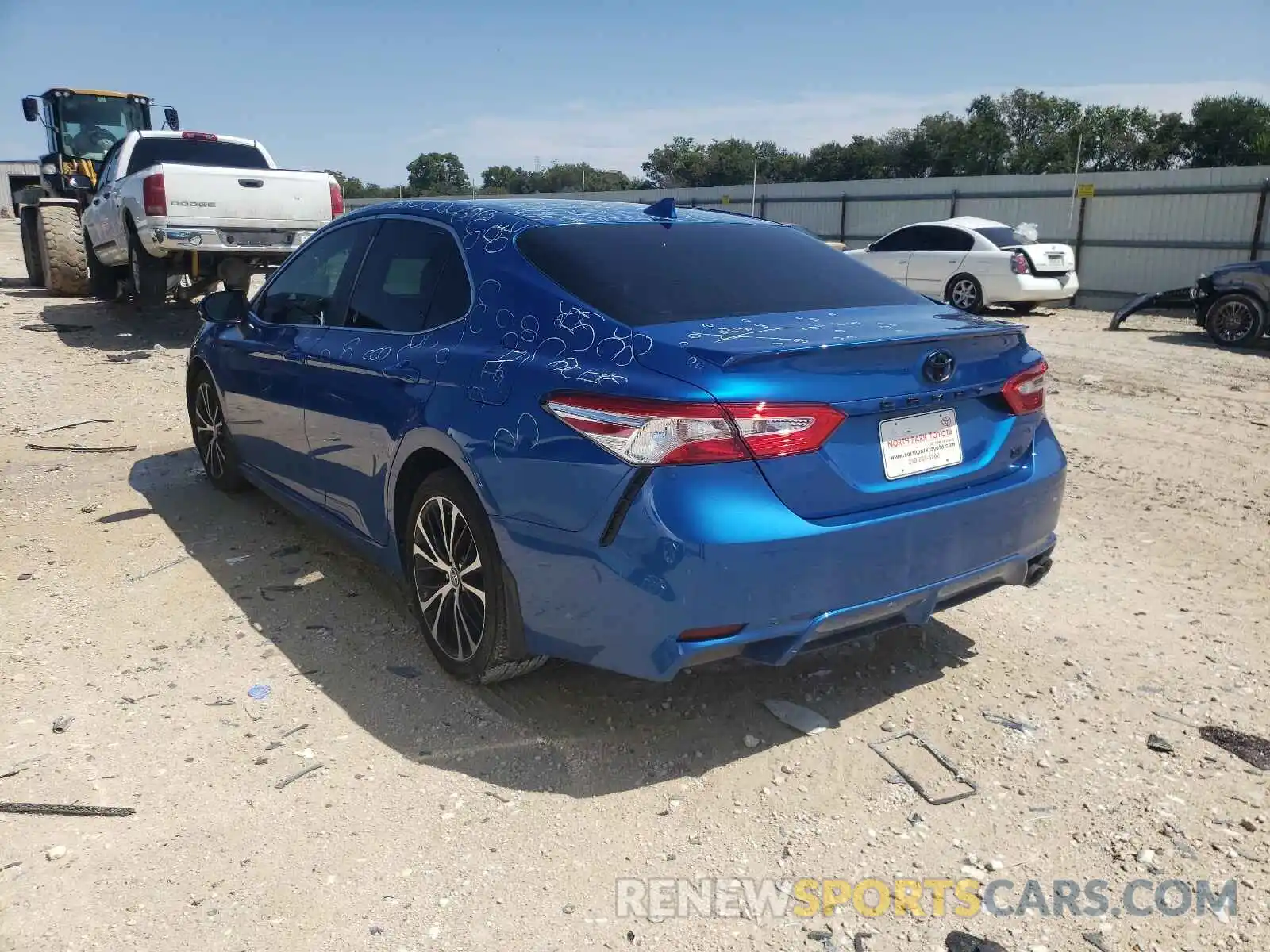 3 Photograph of a damaged car 4T1G11AK4LU308024 TOYOTA CAMRY 2020