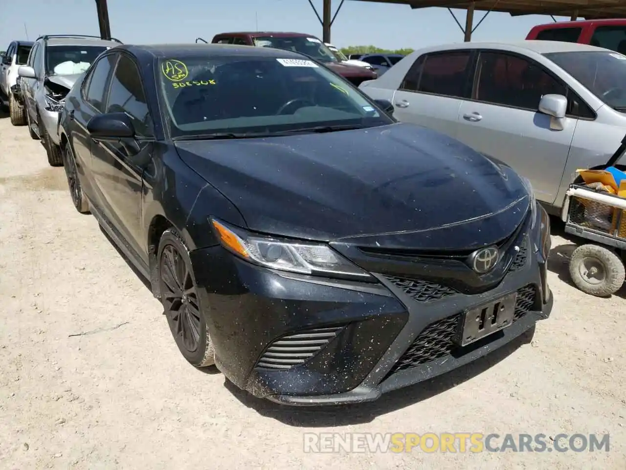 1 Photograph of a damaged car 4T1G11AK4LU308508 TOYOTA CAMRY 2020