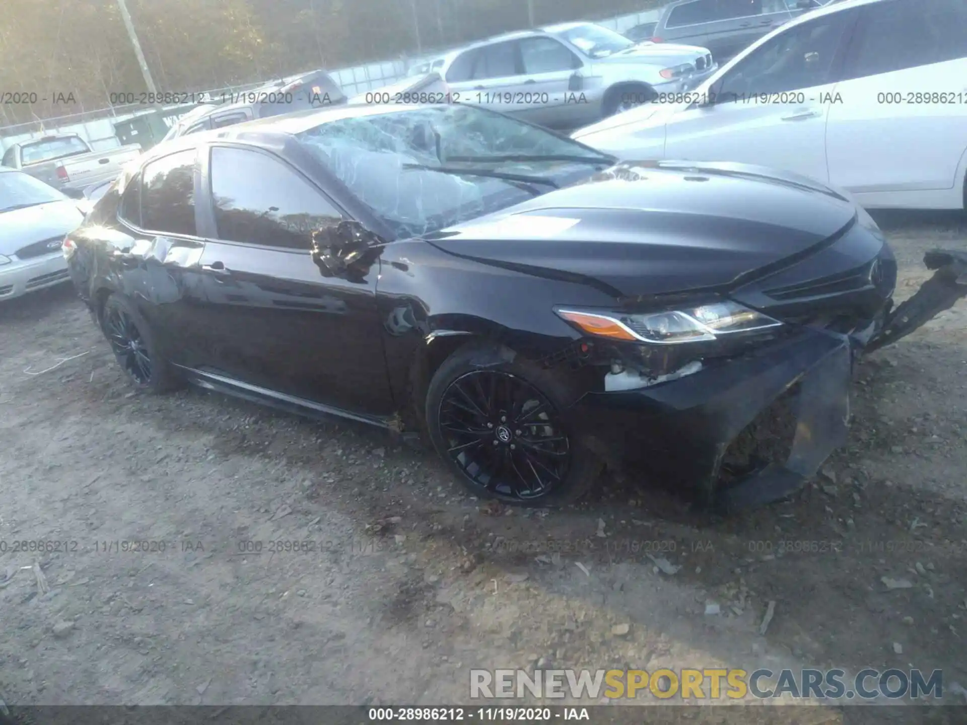 1 Photograph of a damaged car 4T1G11AK4LU311716 TOYOTA CAMRY 2020