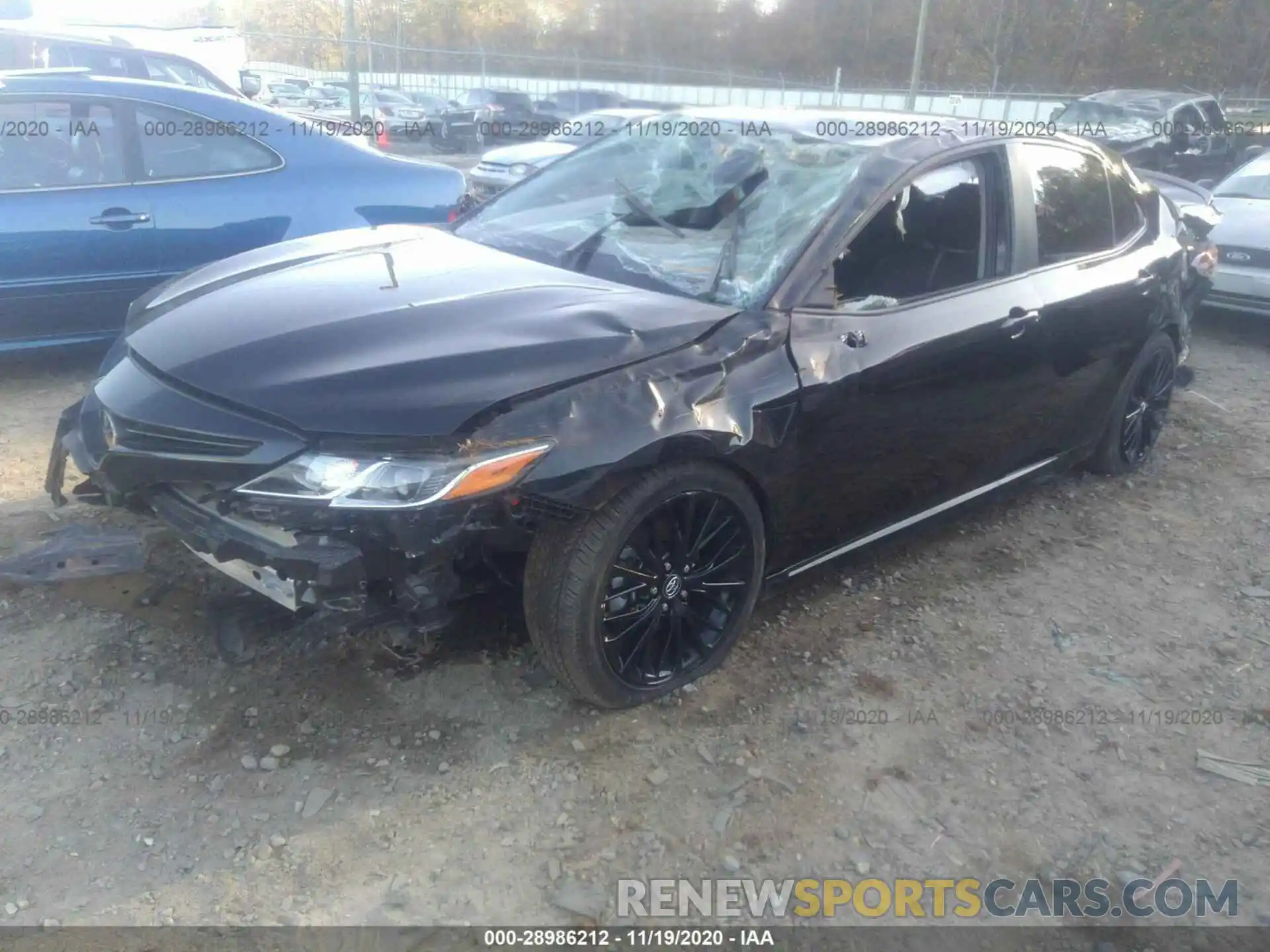 2 Photograph of a damaged car 4T1G11AK4LU311716 TOYOTA CAMRY 2020