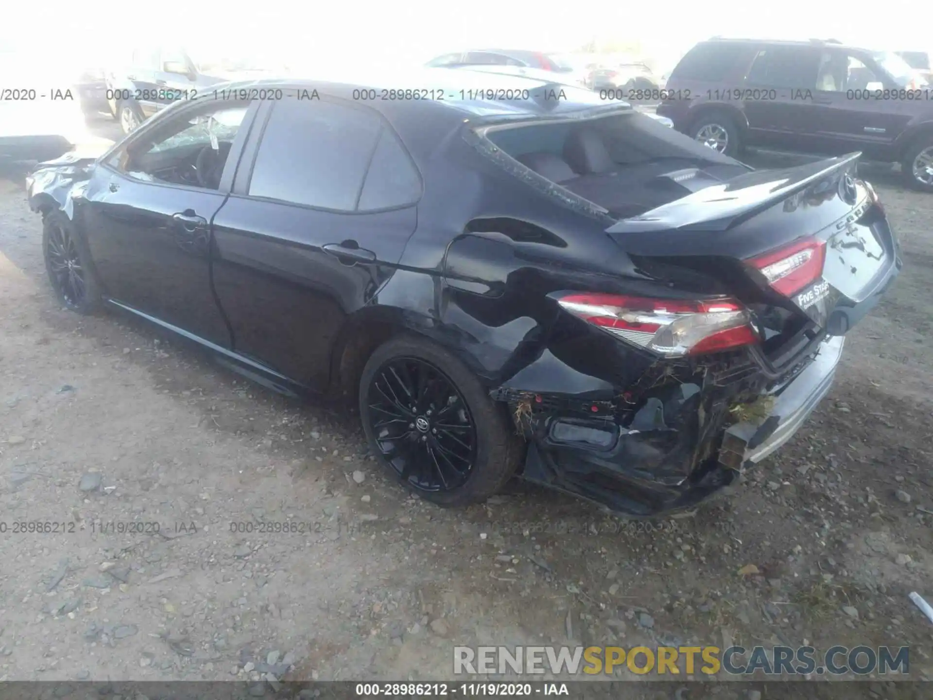 3 Photograph of a damaged car 4T1G11AK4LU311716 TOYOTA CAMRY 2020