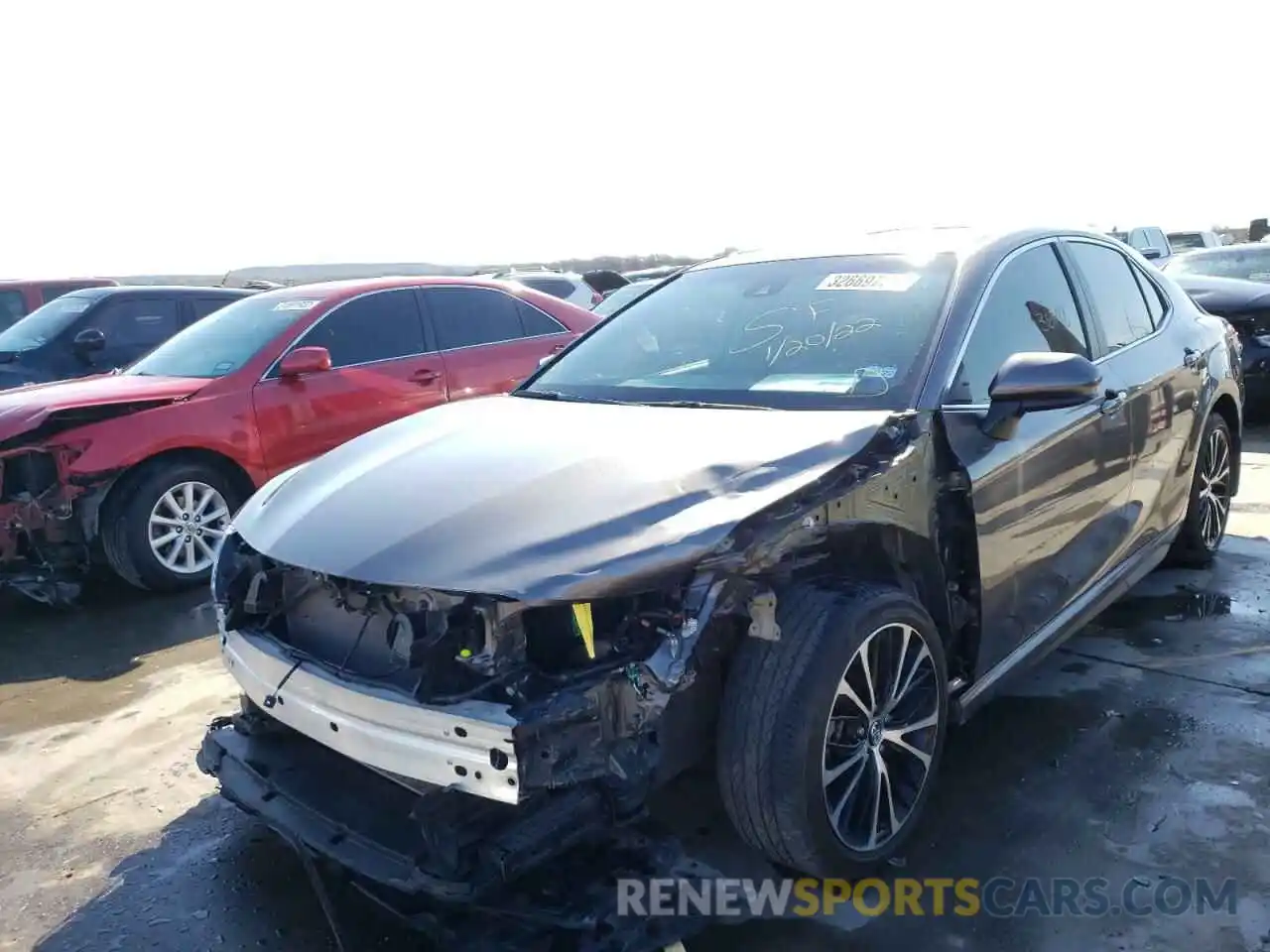 2 Photograph of a damaged car 4T1G11AK4LU312154 TOYOTA CAMRY 2020