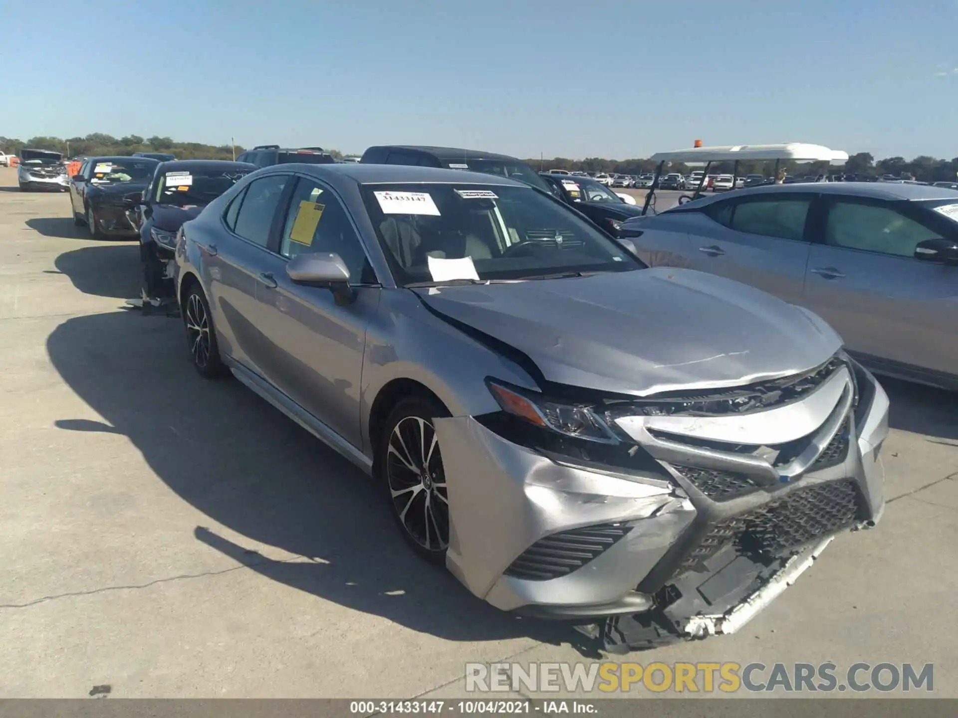 1 Photograph of a damaged car 4T1G11AK4LU317290 TOYOTA CAMRY 2020