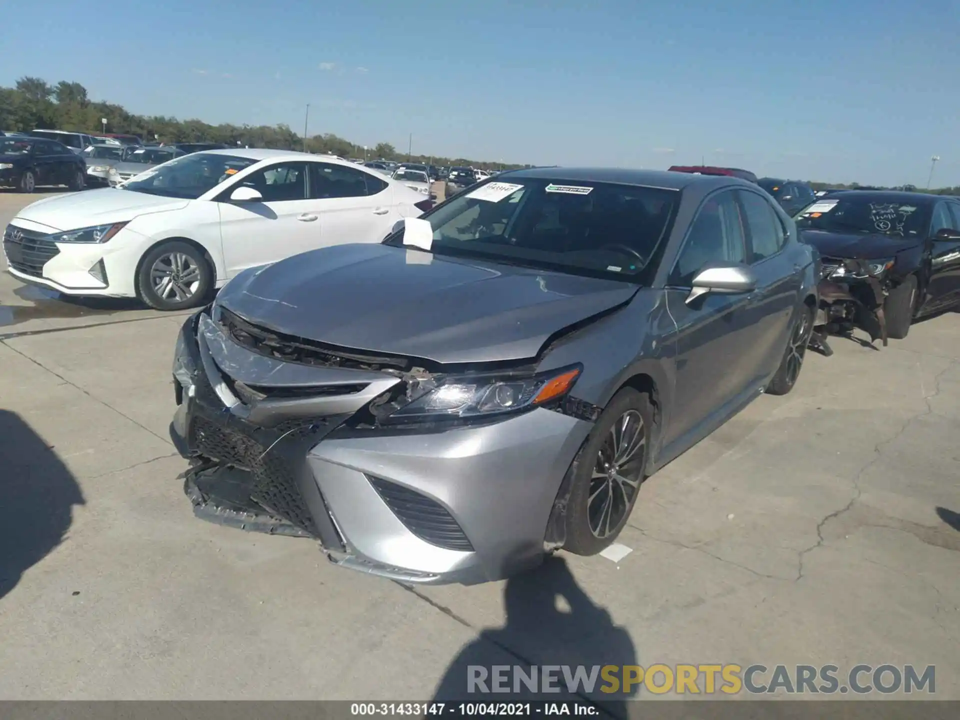 2 Photograph of a damaged car 4T1G11AK4LU317290 TOYOTA CAMRY 2020