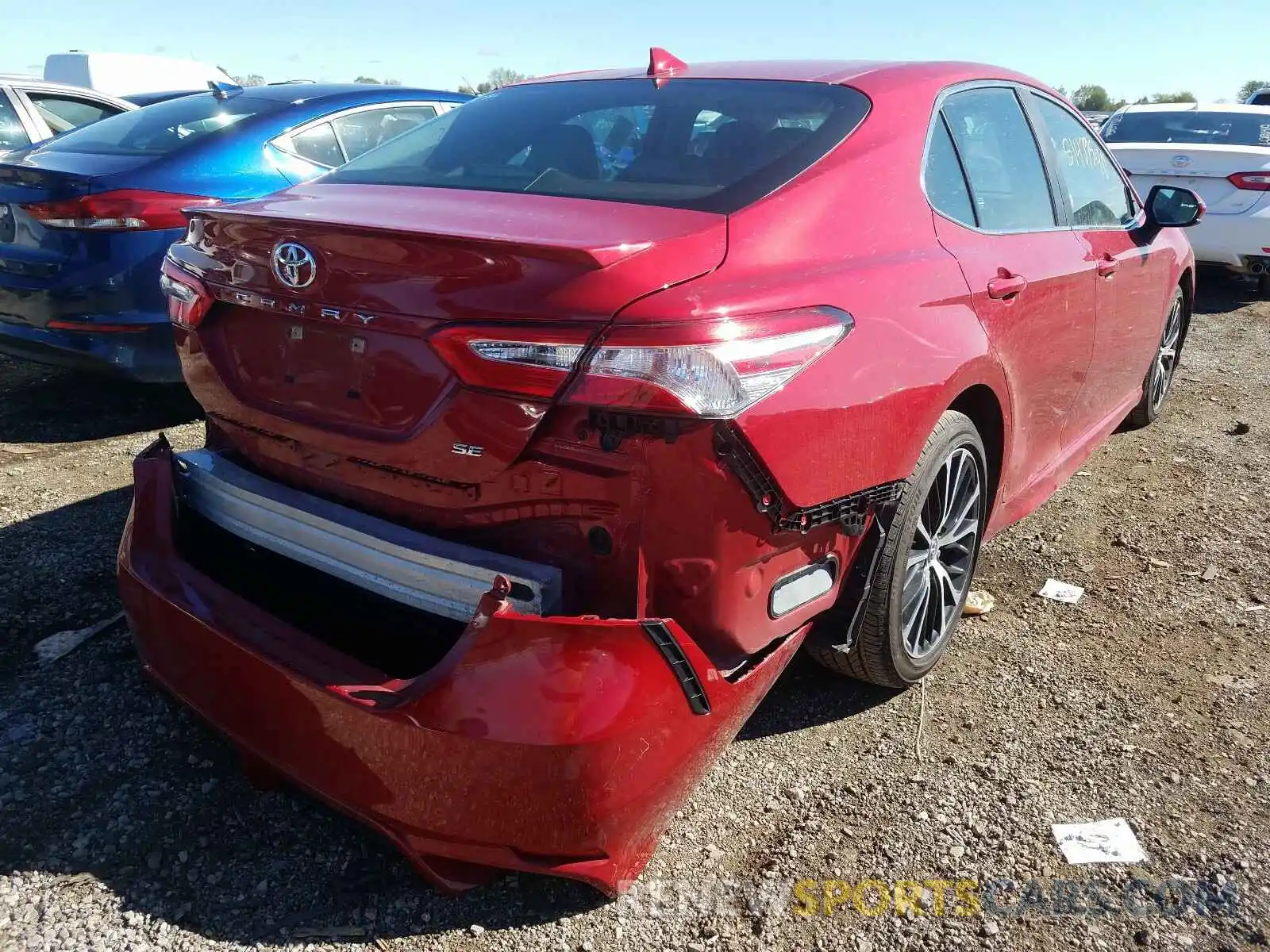 4 Photograph of a damaged car 4T1G11AK4LU317497 TOYOTA CAMRY 2020