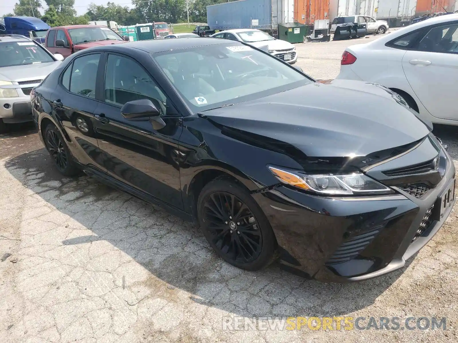 1 Photograph of a damaged car 4T1G11AK4LU318729 TOYOTA CAMRY 2020