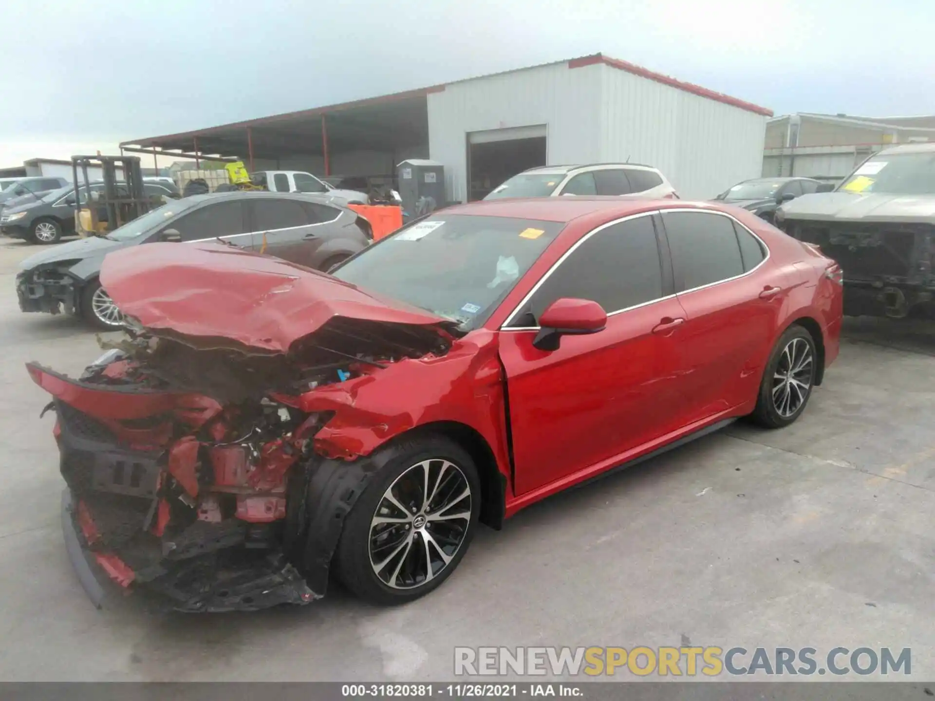 2 Photograph of a damaged car 4T1G11AK4LU320738 TOYOTA CAMRY 2020