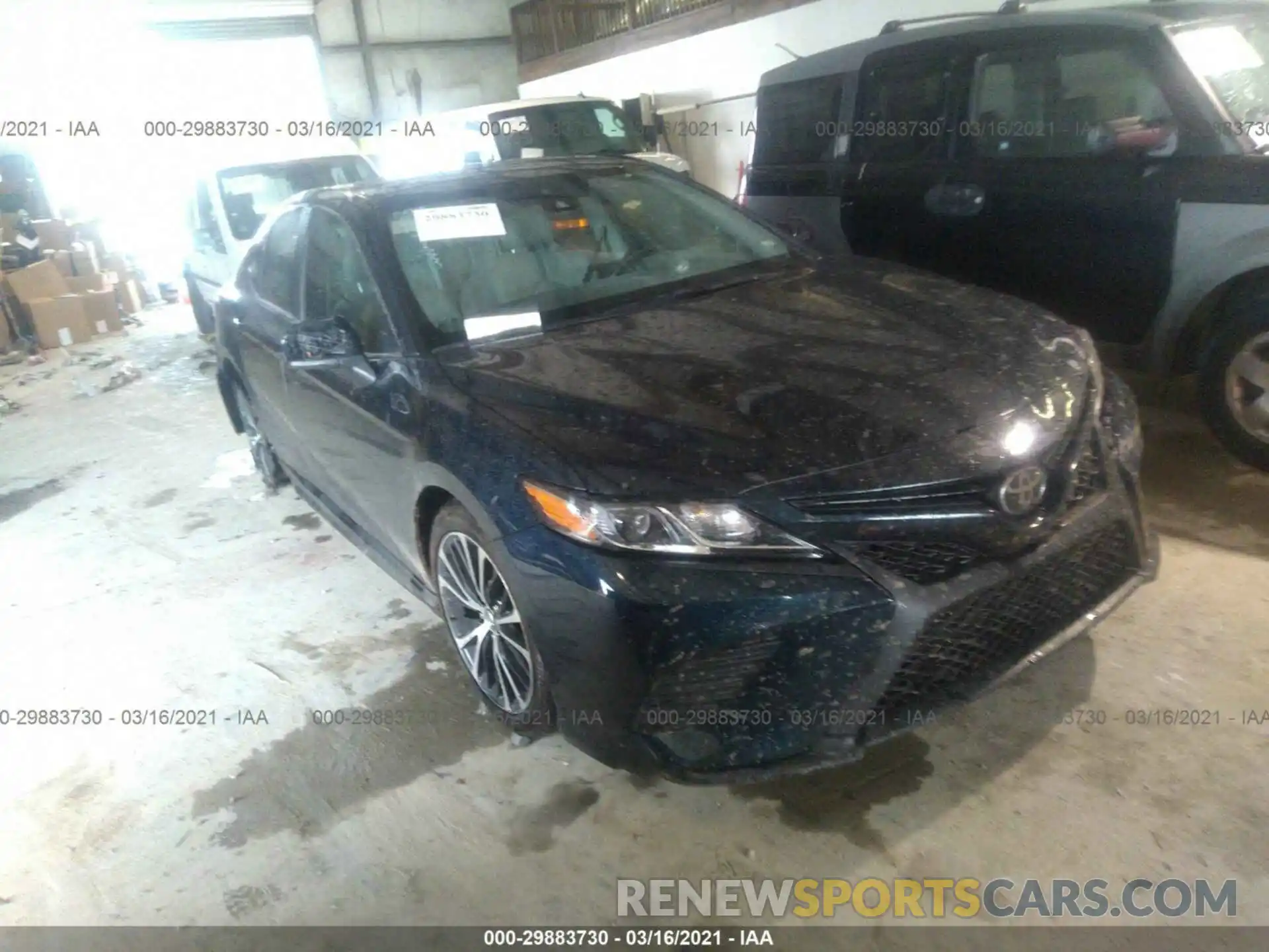 1 Photograph of a damaged car 4T1G11AK4LU324319 TOYOTA CAMRY 2020