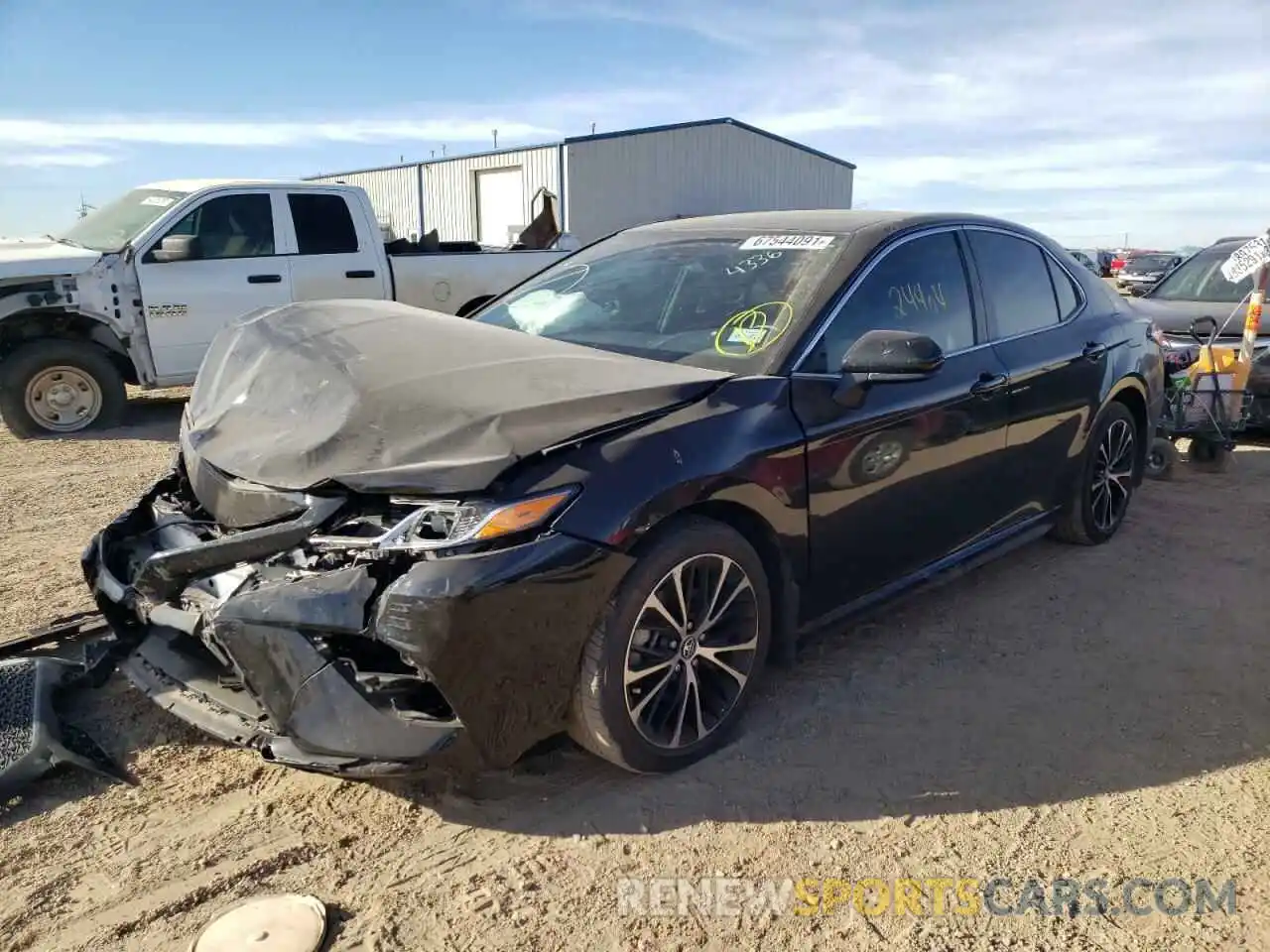 2 Photograph of a damaged car 4T1G11AK4LU324336 TOYOTA CAMRY 2020