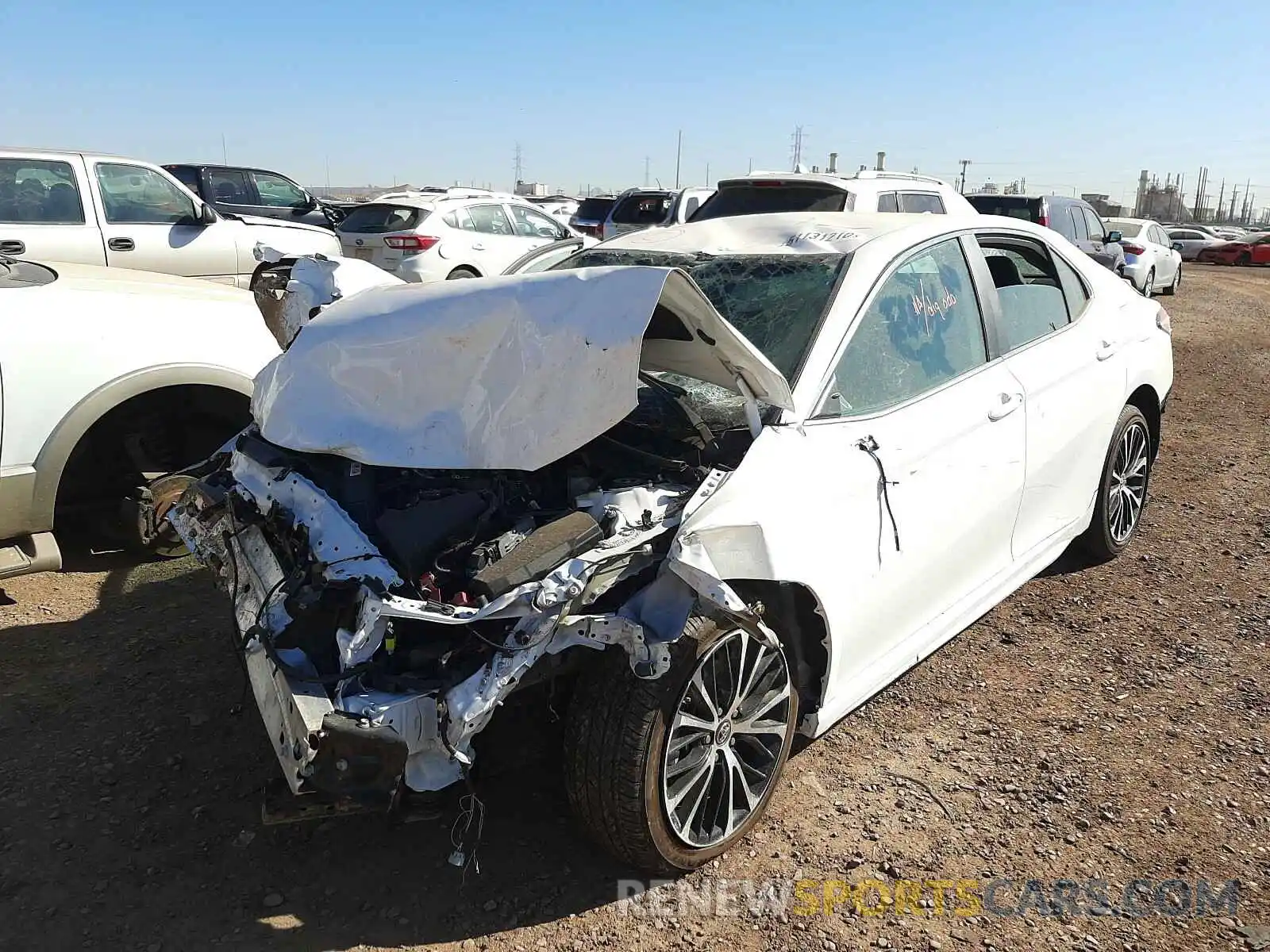 2 Photograph of a damaged car 4T1G11AK4LU324871 TOYOTA CAMRY 2020