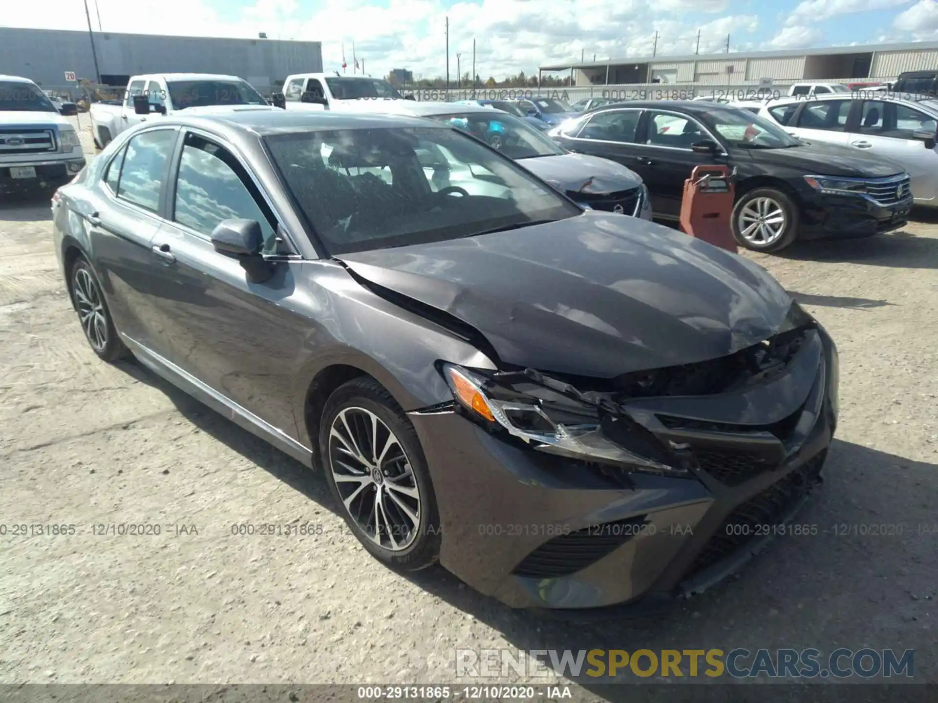 1 Photograph of a damaged car 4T1G11AK4LU326927 TOYOTA CAMRY 2020