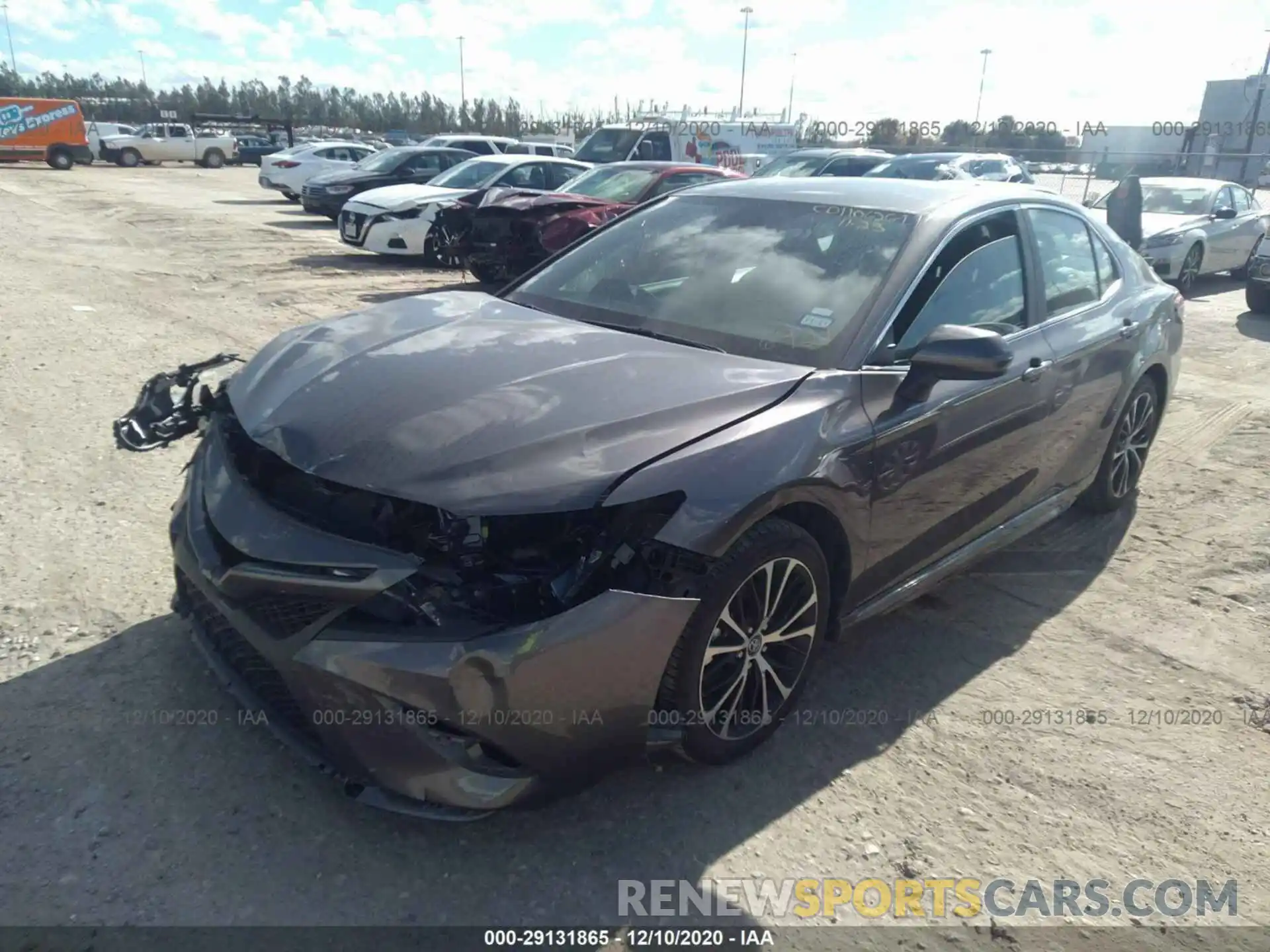 2 Photograph of a damaged car 4T1G11AK4LU326927 TOYOTA CAMRY 2020