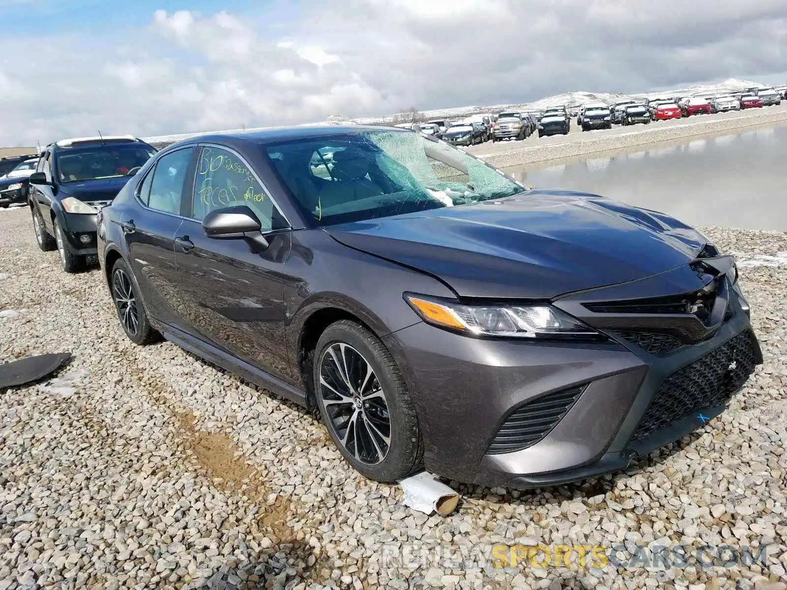 1 Photograph of a damaged car 4T1G11AK4LU332856 TOYOTA CAMRY 2020