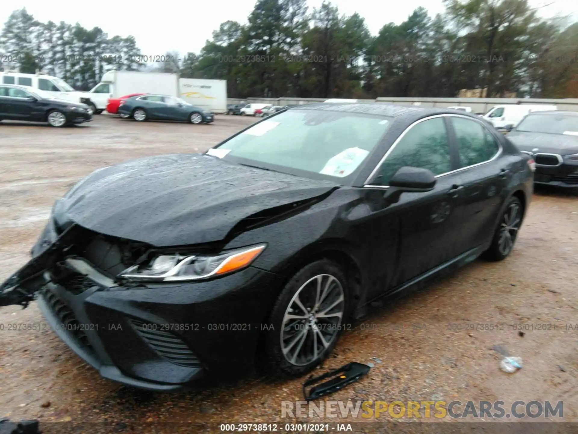 2 Photograph of a damaged car 4T1G11AK4LU333408 TOYOTA CAMRY 2020