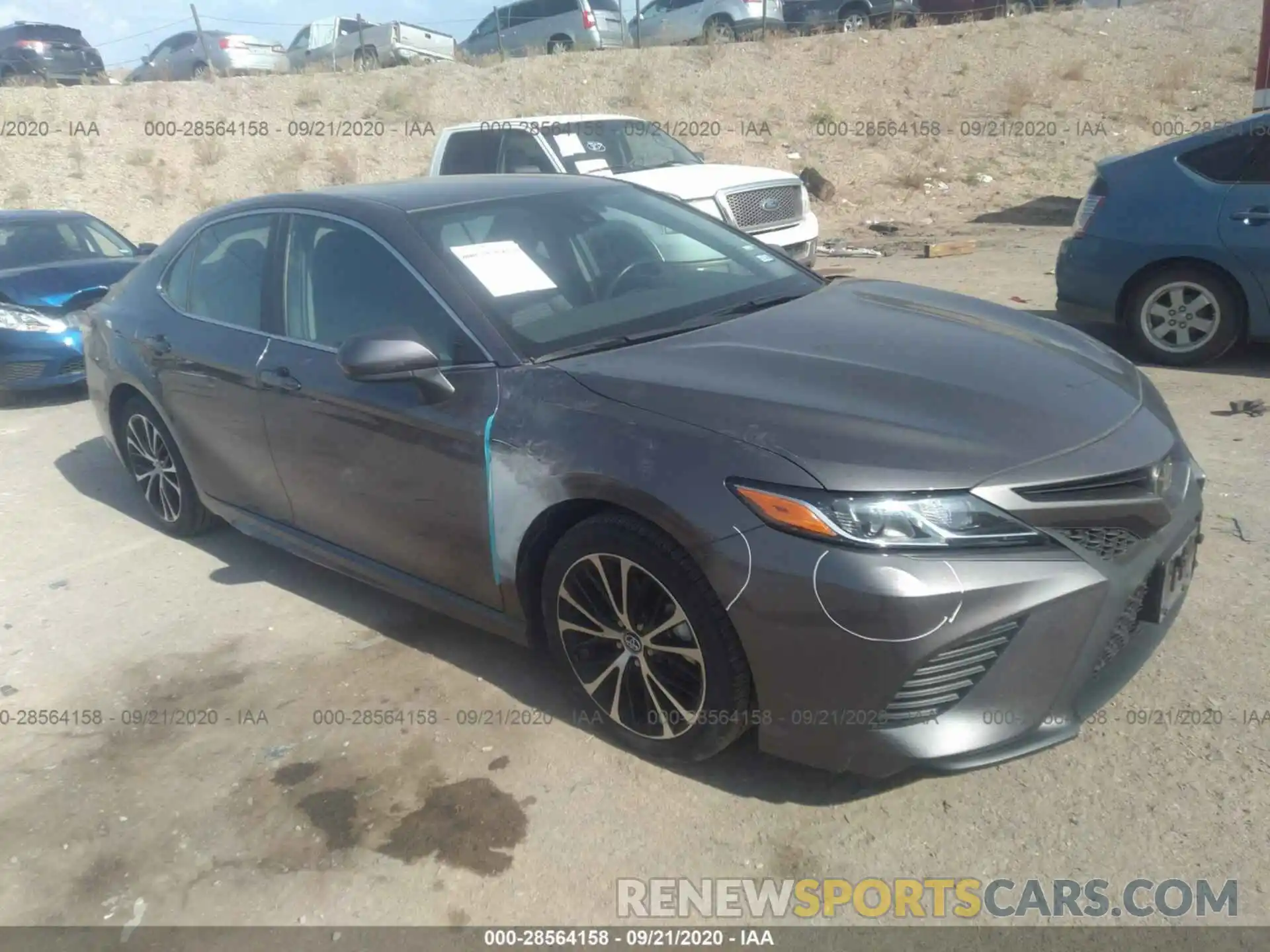 1 Photograph of a damaged car 4T1G11AK4LU336129 TOYOTA CAMRY 2020