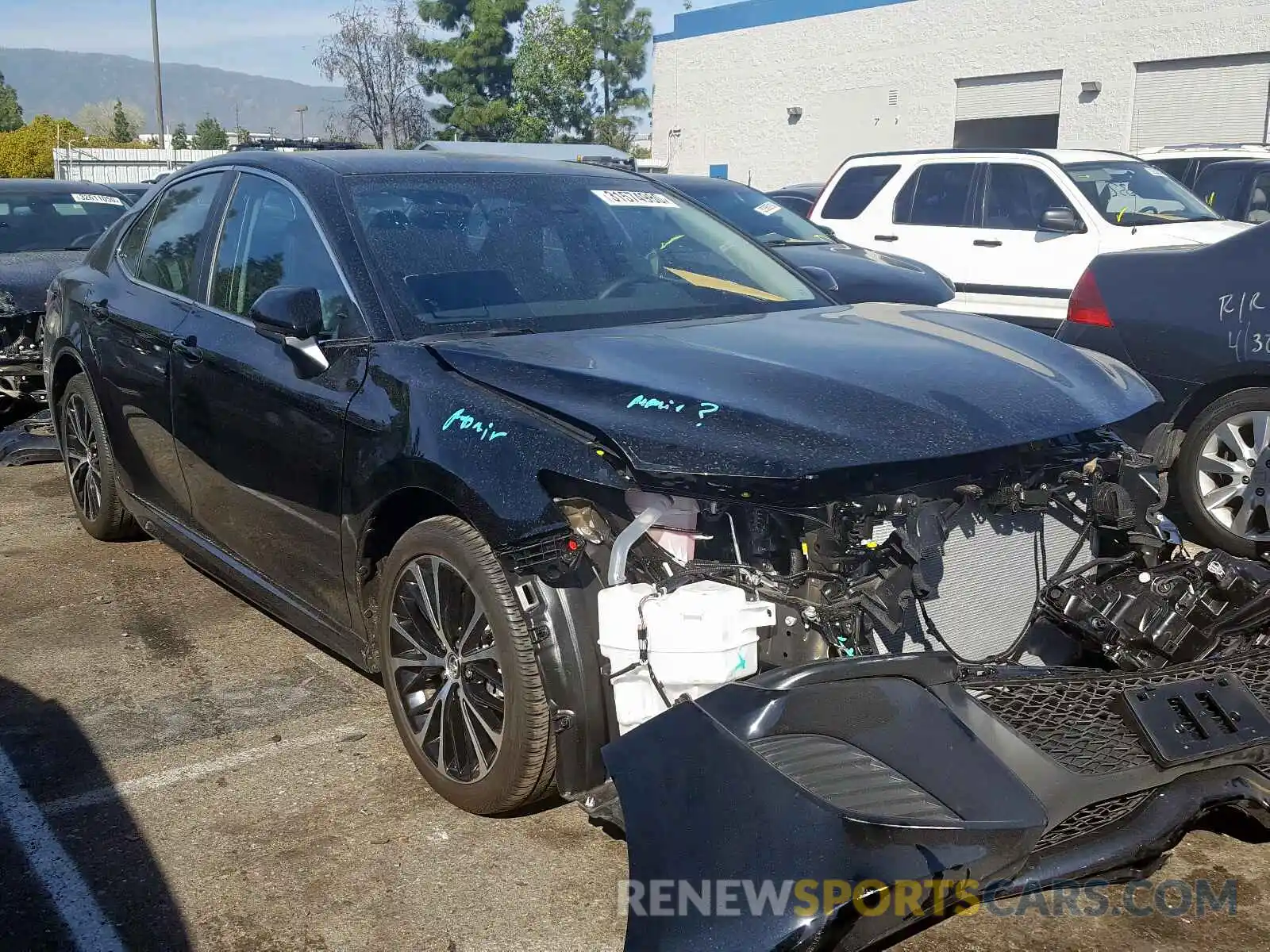 1 Photograph of a damaged car 4T1G11AK4LU336681 TOYOTA CAMRY 2020