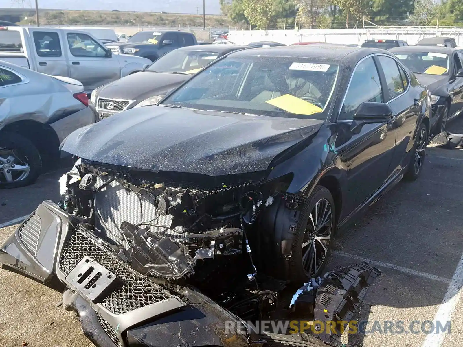 2 Photograph of a damaged car 4T1G11AK4LU336681 TOYOTA CAMRY 2020