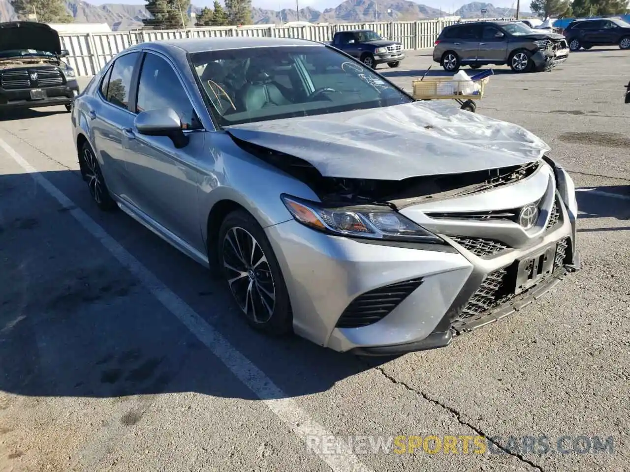 1 Photograph of a damaged car 4T1G11AK4LU340178 TOYOTA CAMRY 2020