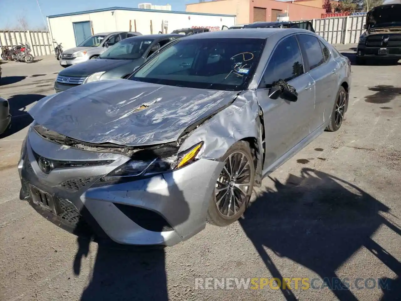 2 Photograph of a damaged car 4T1G11AK4LU340178 TOYOTA CAMRY 2020