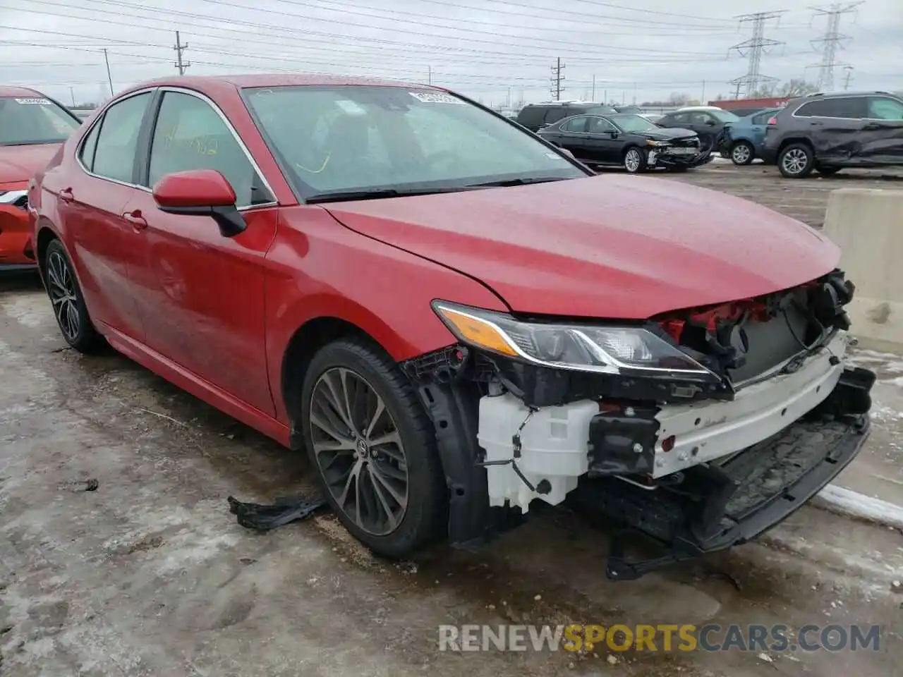 1 Photograph of a damaged car 4T1G11AK4LU342674 TOYOTA CAMRY 2020