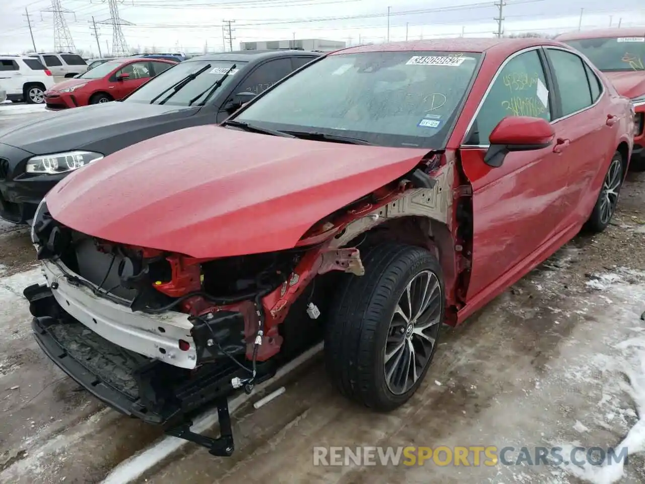 2 Photograph of a damaged car 4T1G11AK4LU342674 TOYOTA CAMRY 2020