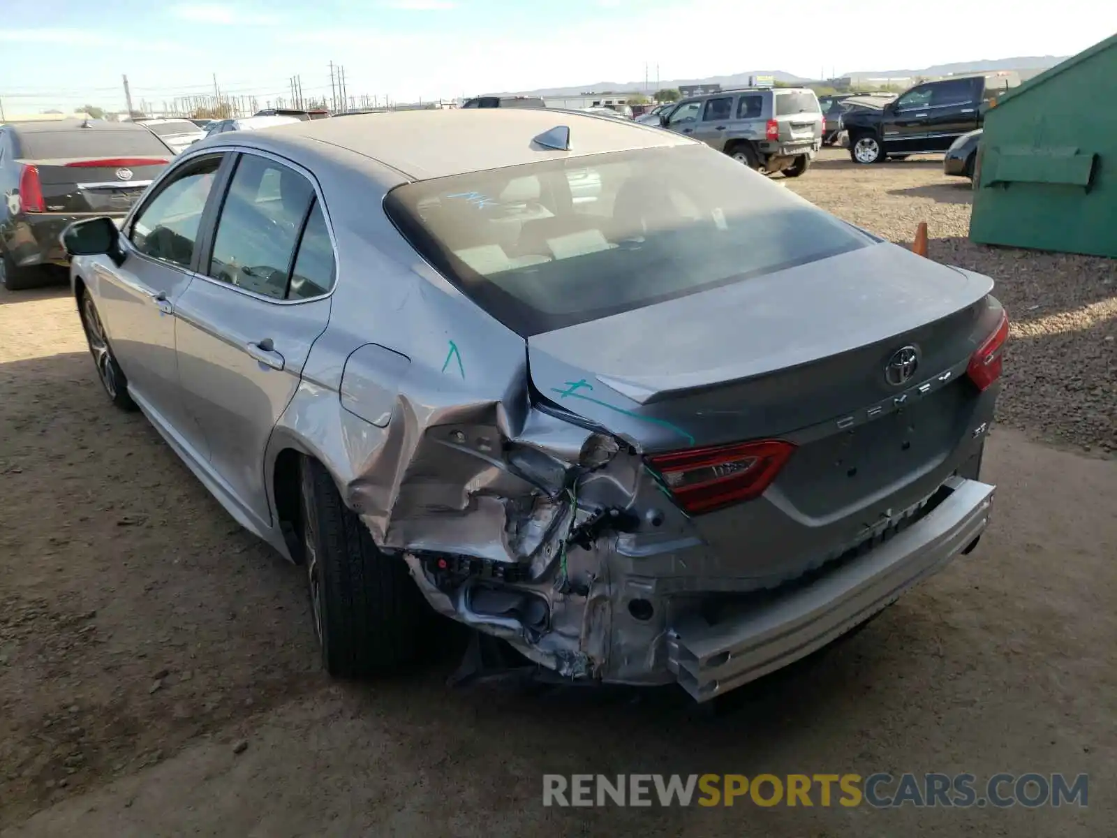 3 Photograph of a damaged car 4T1G11AK4LU342738 TOYOTA CAMRY 2020