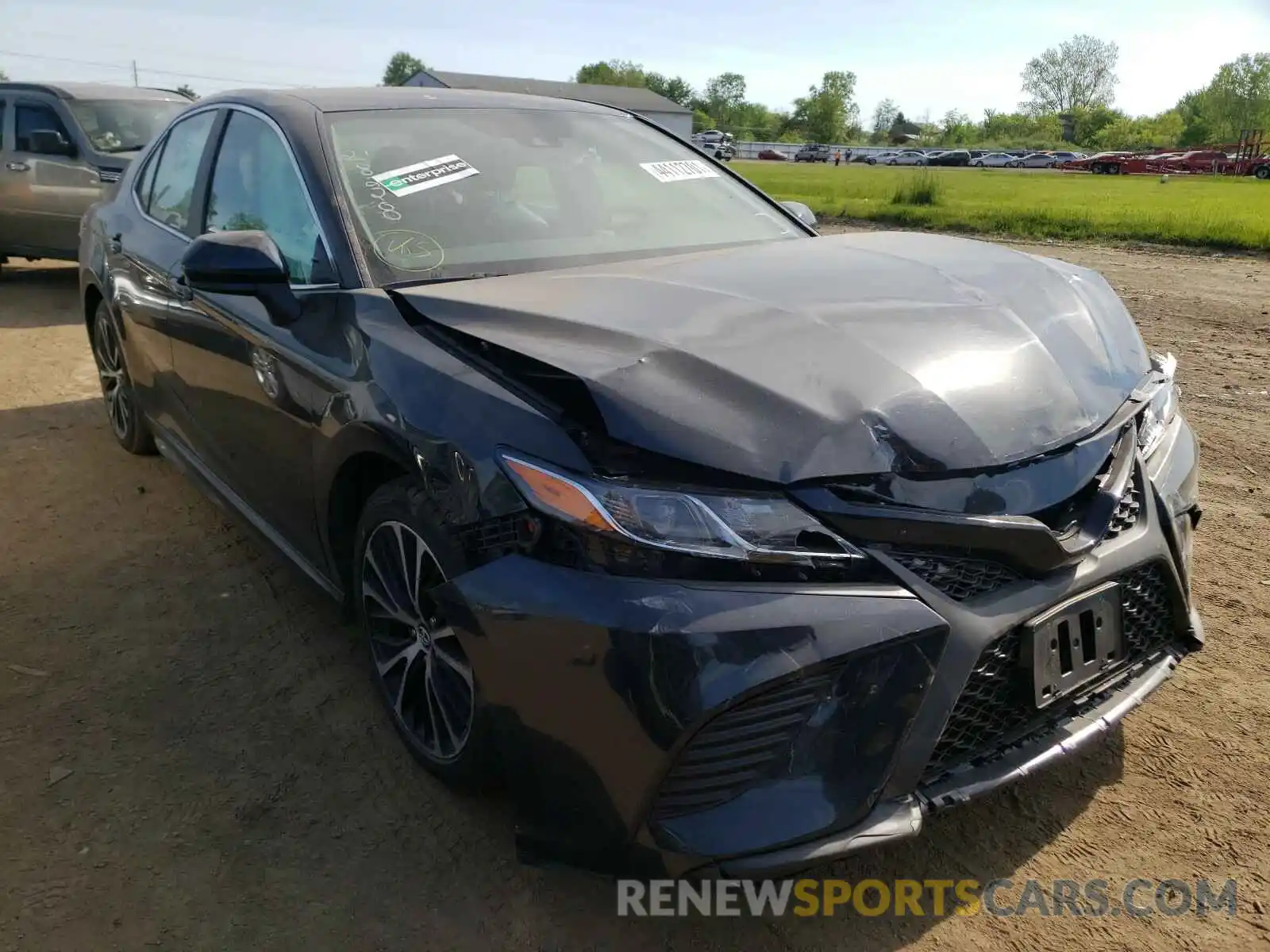 1 Photograph of a damaged car 4T1G11AK4LU343243 TOYOTA CAMRY 2020