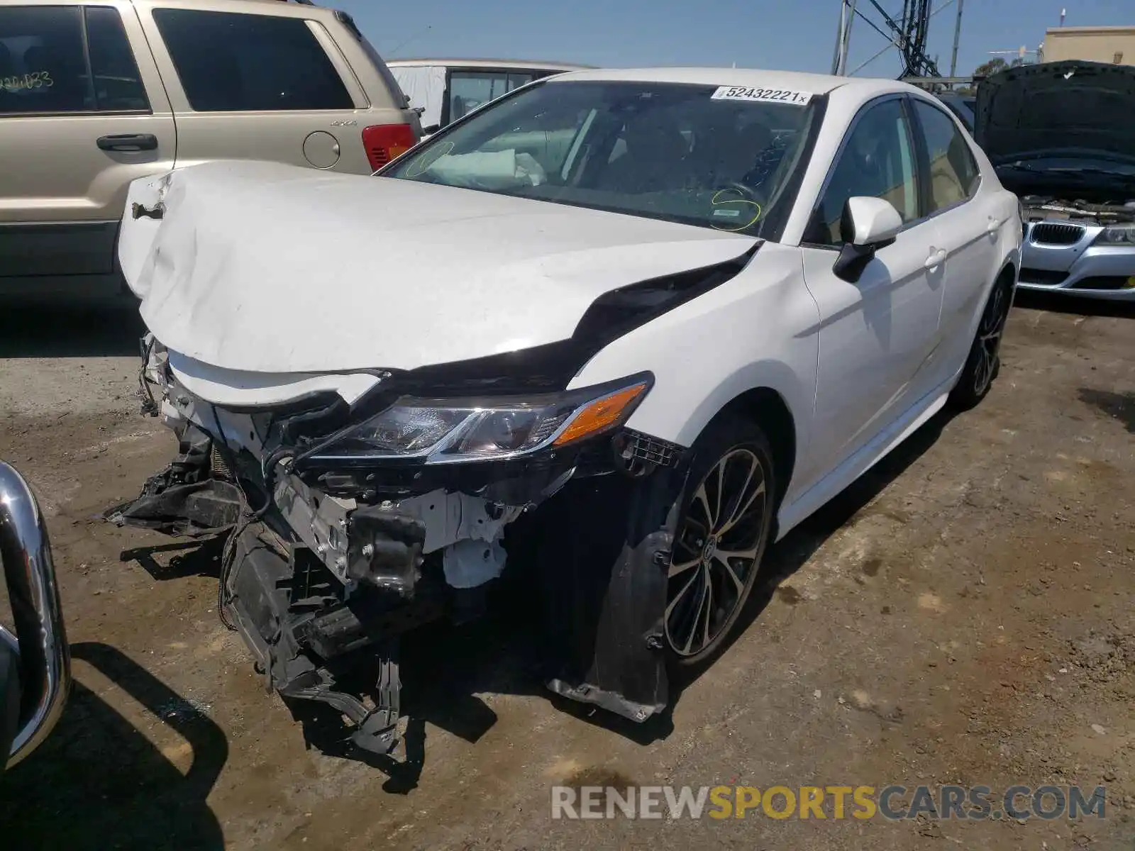 2 Photograph of a damaged car 4T1G11AK4LU343534 TOYOTA CAMRY 2020