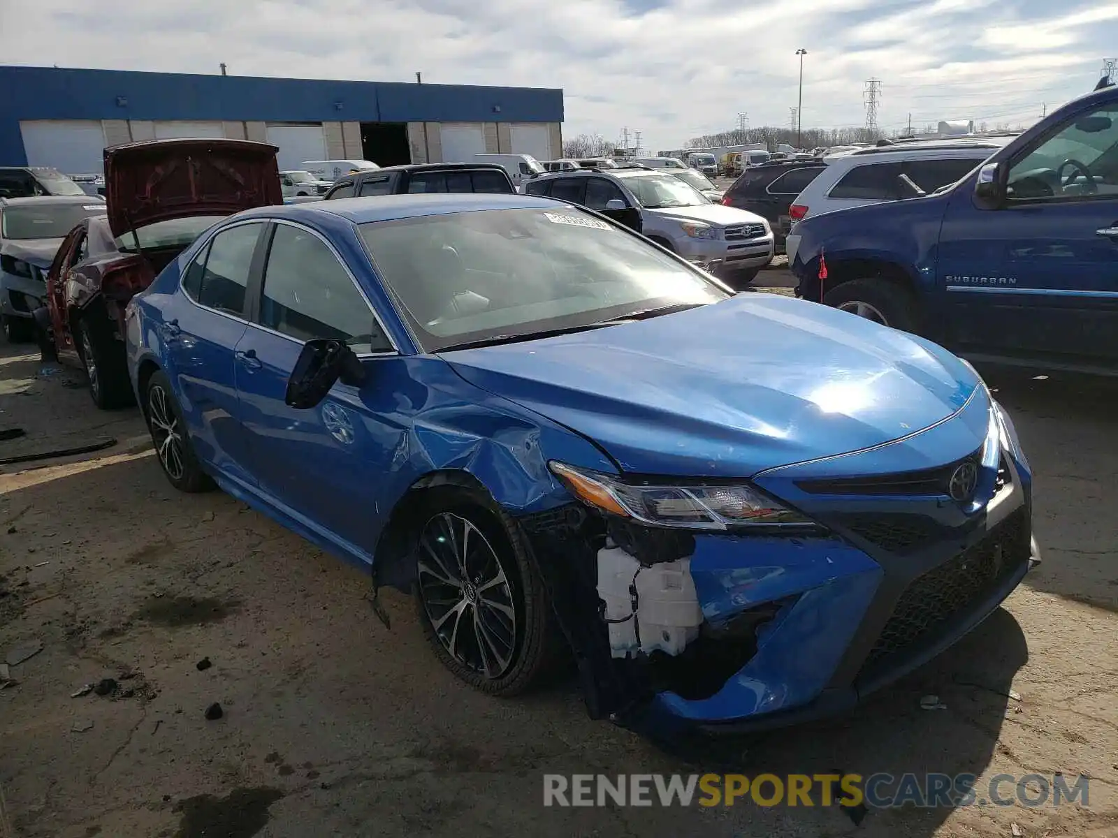 1 Photograph of a damaged car 4T1G11AK4LU345655 TOYOTA CAMRY 2020