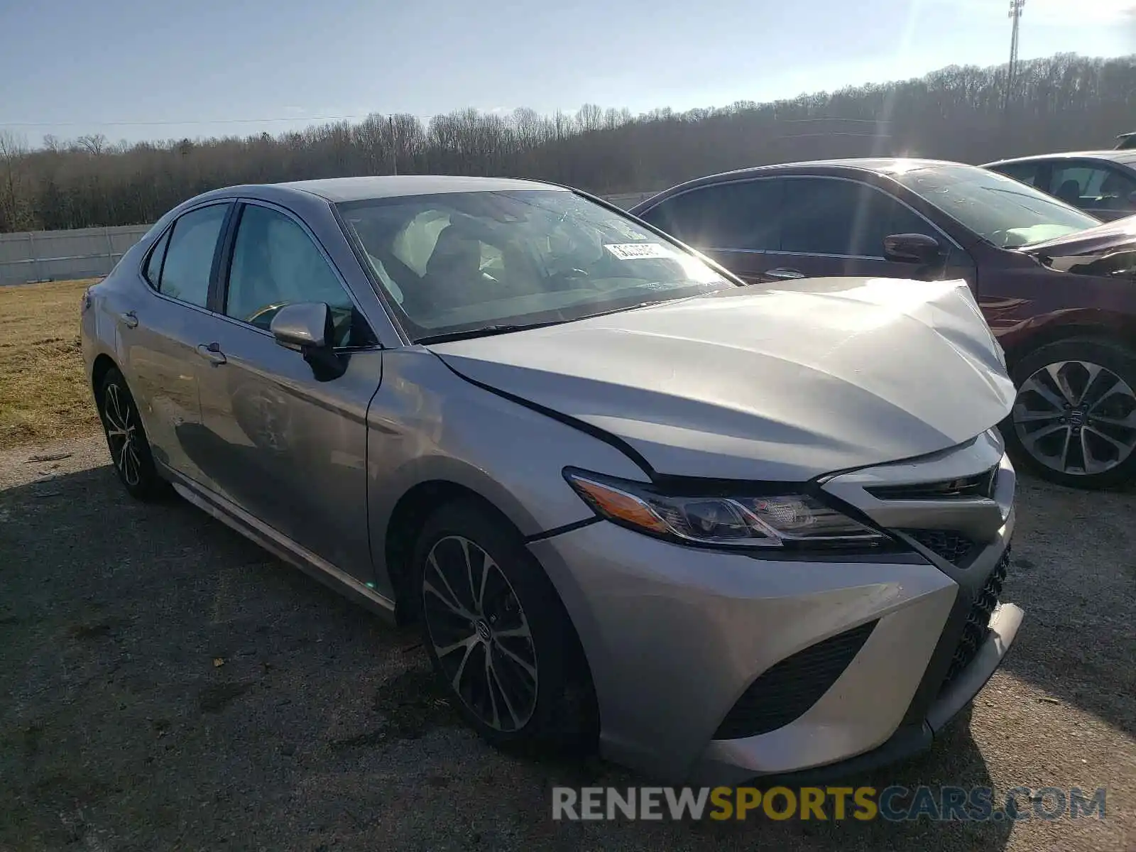 1 Photograph of a damaged car 4T1G11AK4LU347034 TOYOTA CAMRY 2020