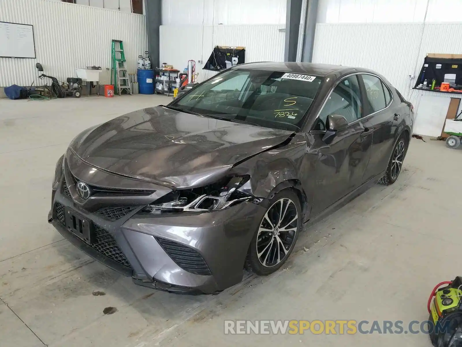 2 Photograph of a damaged car 4T1G11AK4LU347826 TOYOTA CAMRY 2020